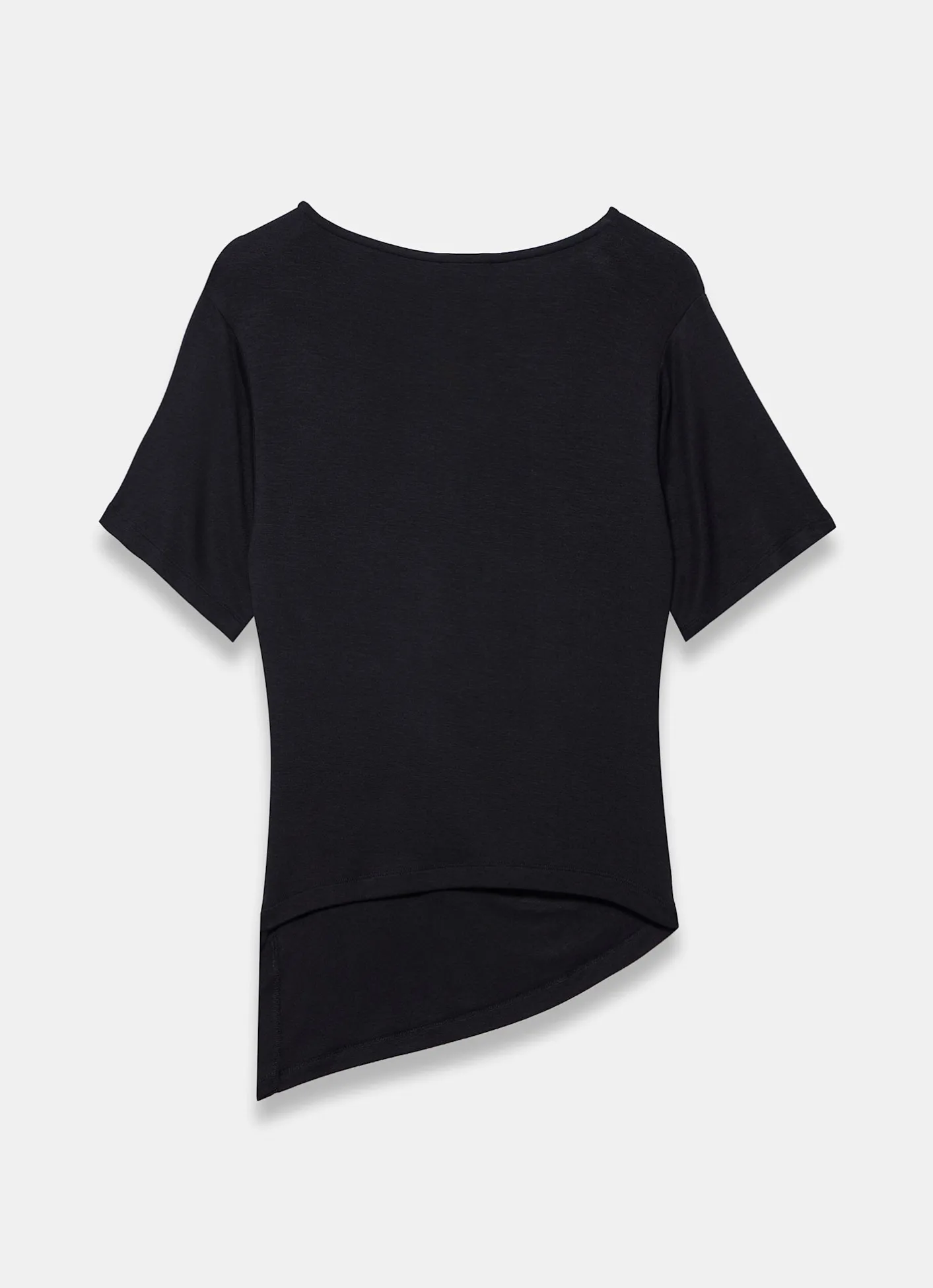 Hot Draped Asymmetric Top All Tops|Tops
