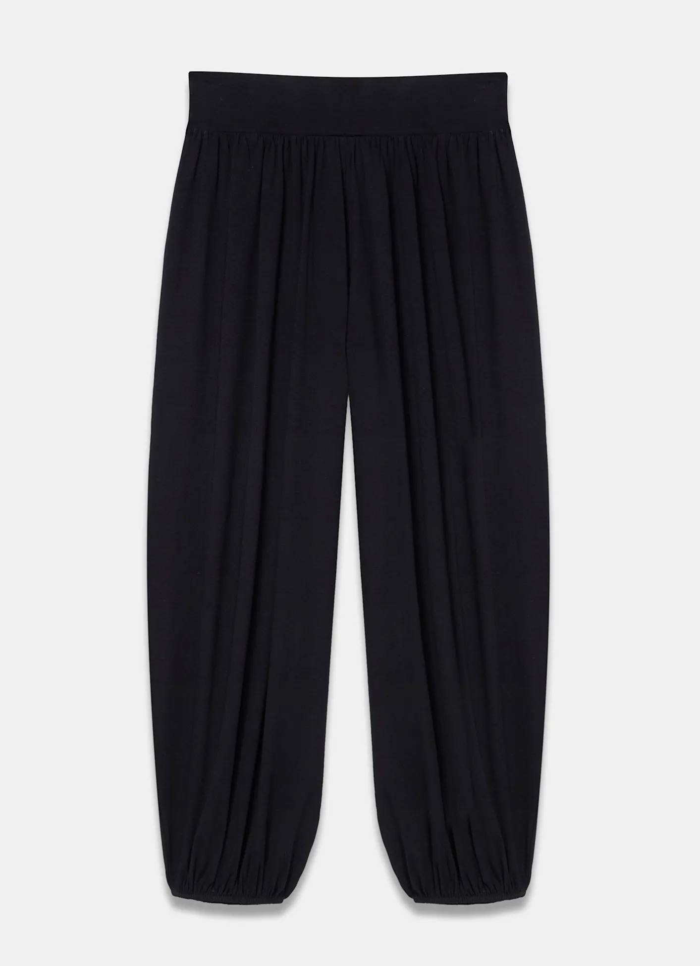 Clearance Jersey Balloon Trousers Trousers