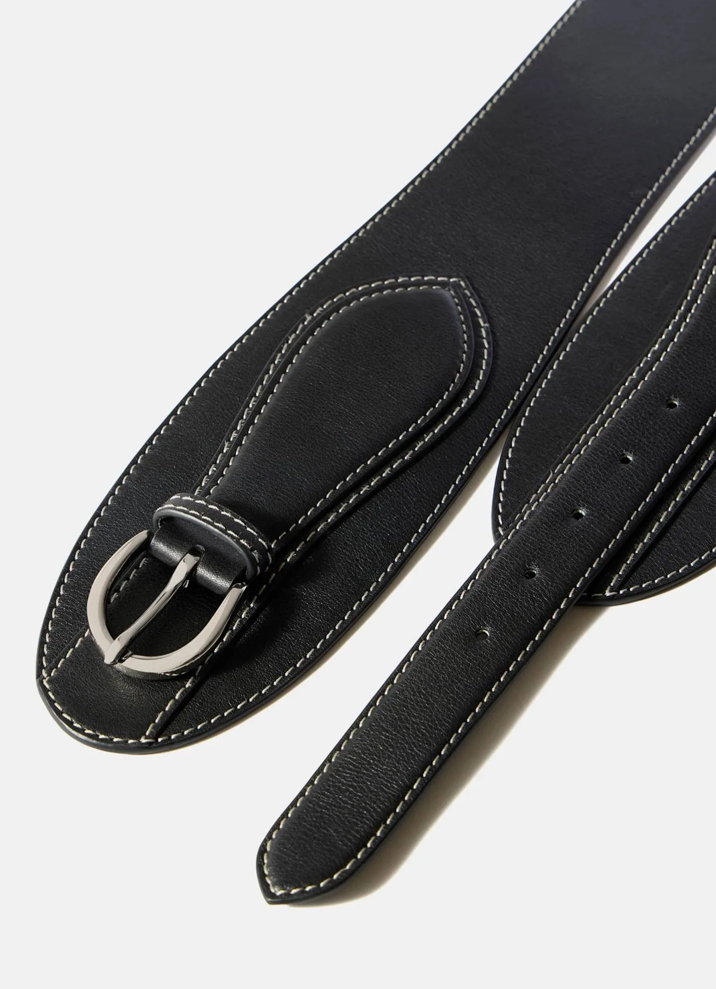 Hot Leather Wide Waist Belt Belts