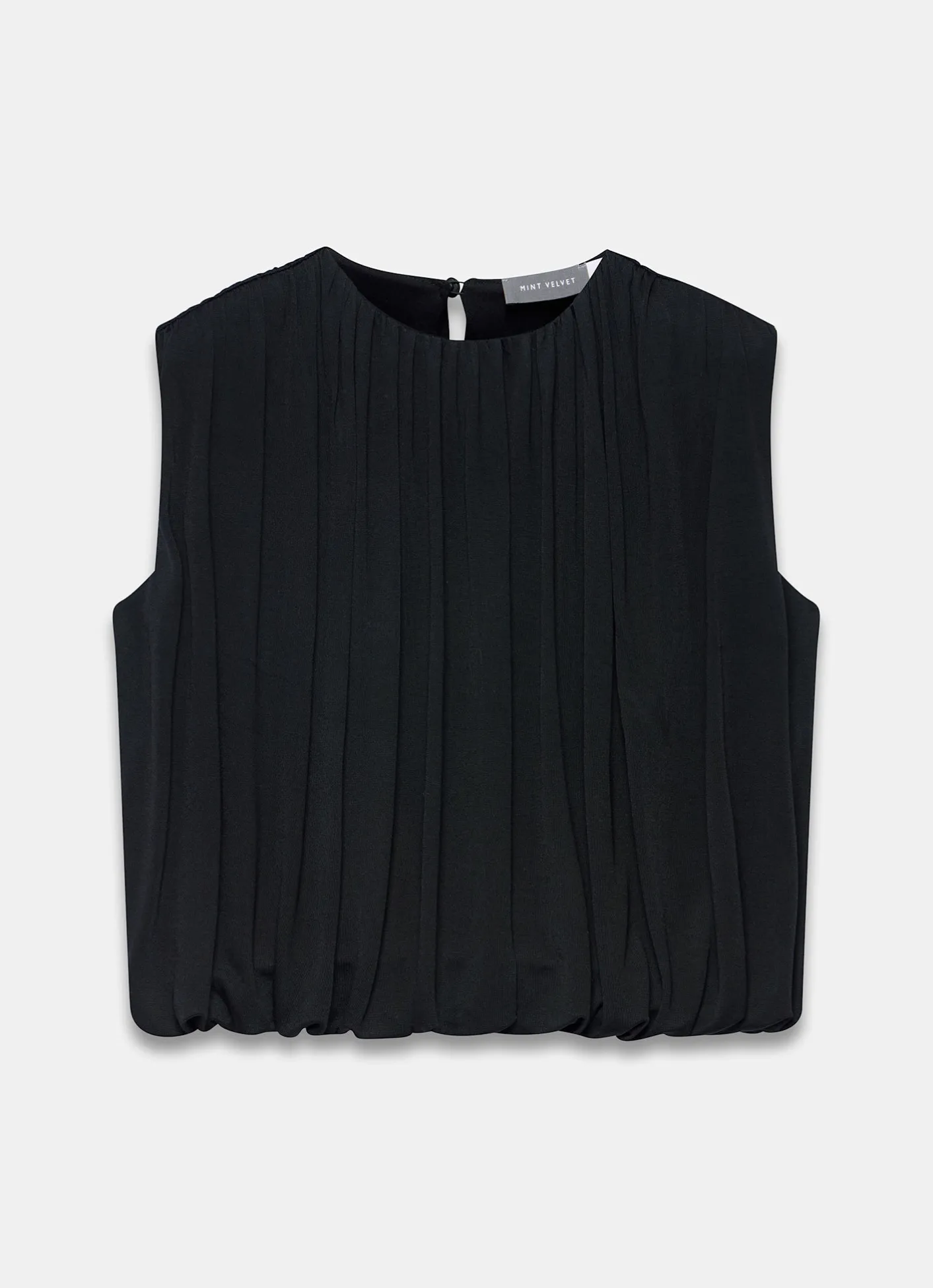 Best Pleated Bubble Hem Top All Tops|Tops