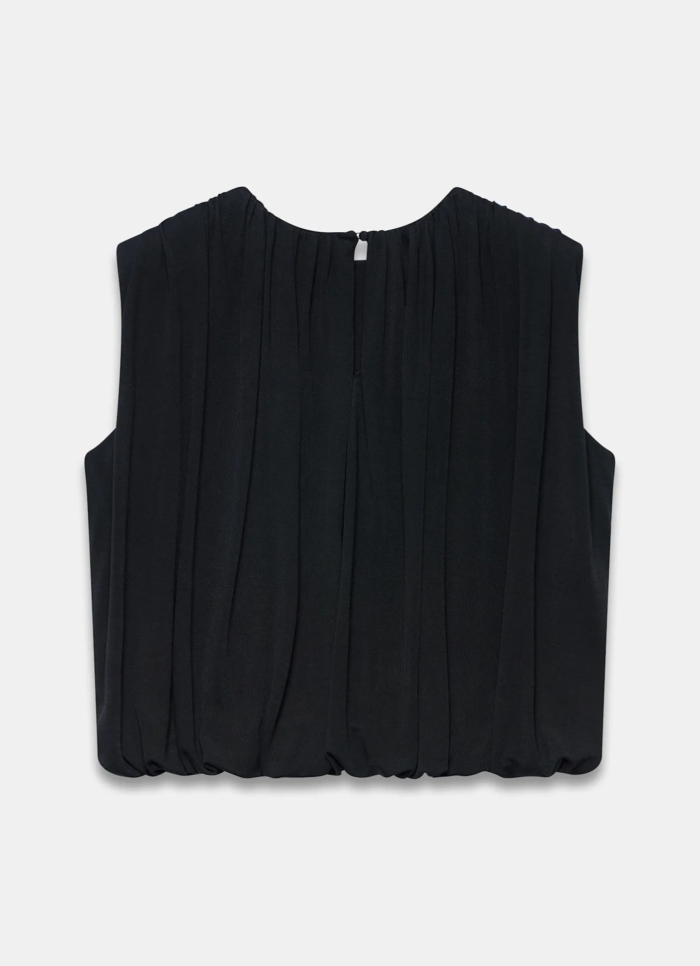 Best Pleated Bubble Hem Top All Tops|Tops