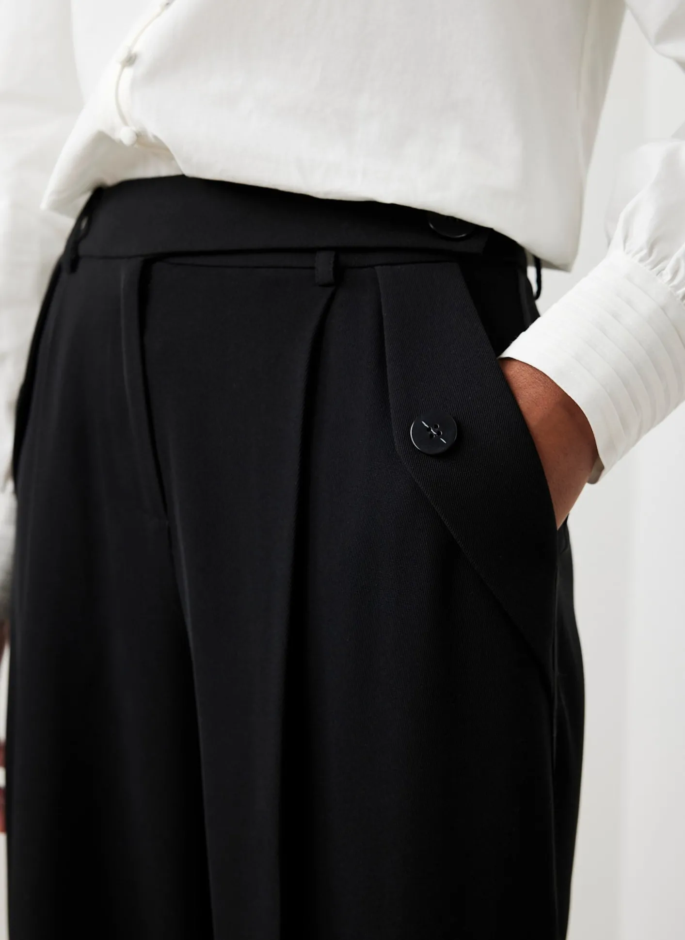 Online Tailored Wide Trousers Wide Leg Trousers|Trousers