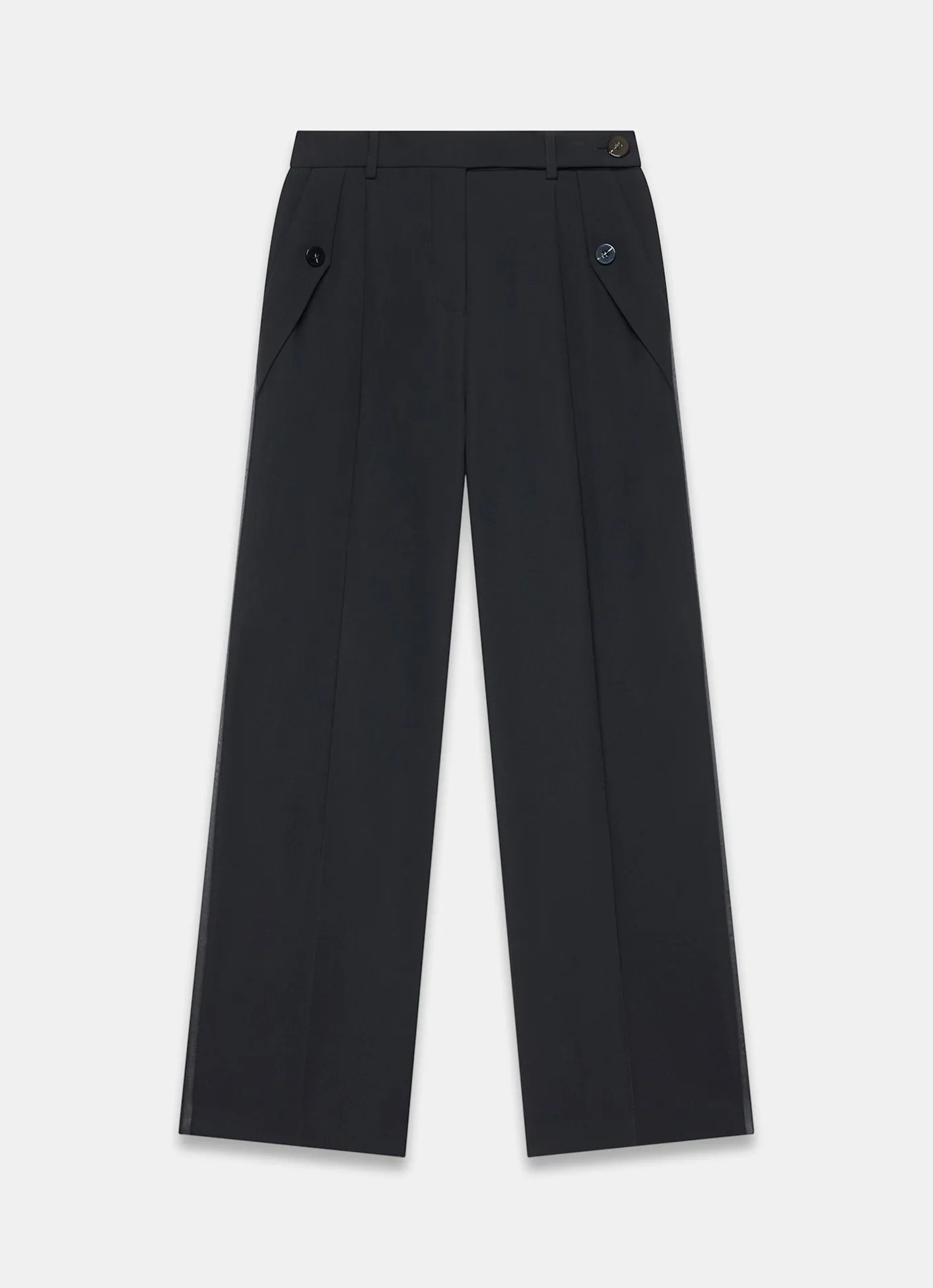 Online Tailored Wide Trousers Wide Leg Trousers|Trousers