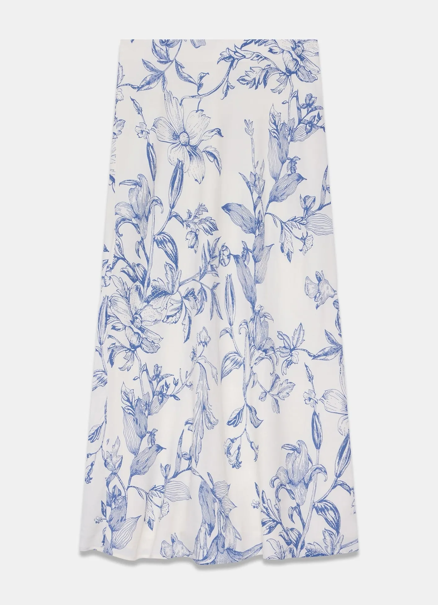 Clearance Floral Print Slip Skirt Maxi Skirts|Skirts