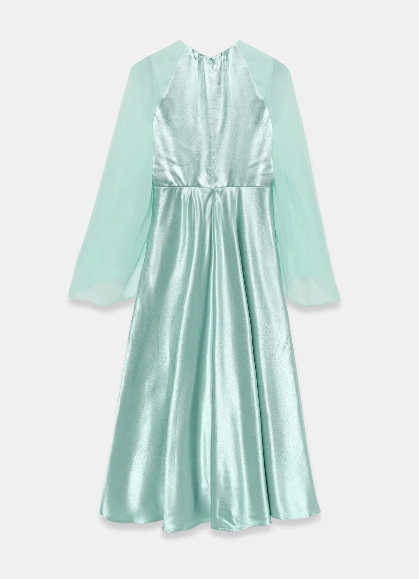 Discount Satin Cape Maxi Dress Occasion Dresses|Occasion Dresses