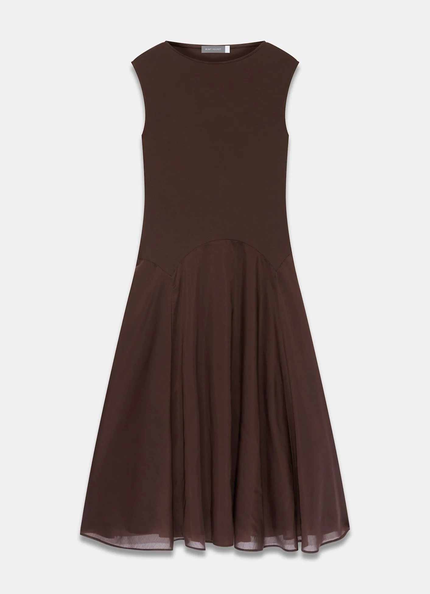 New Sleeveless Midi Dress Midi Dresses