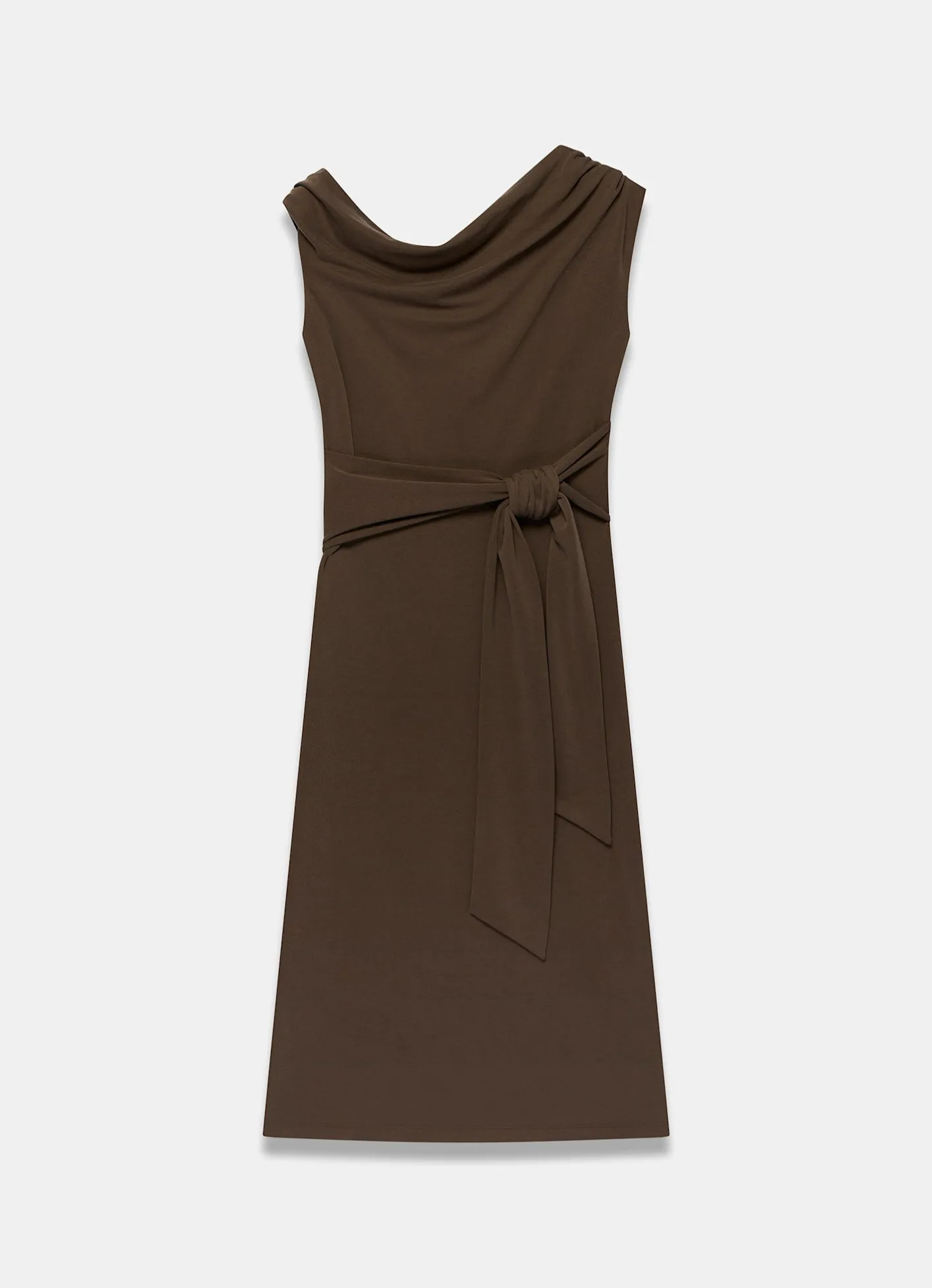 Hot Tie Detail Midi Dress Midi Dresses