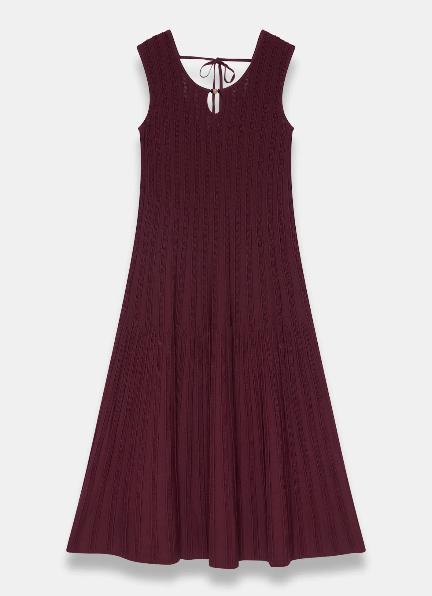 Outlet Ribbed Beaded Midi Dress Summer Dresses|Midi Dresses