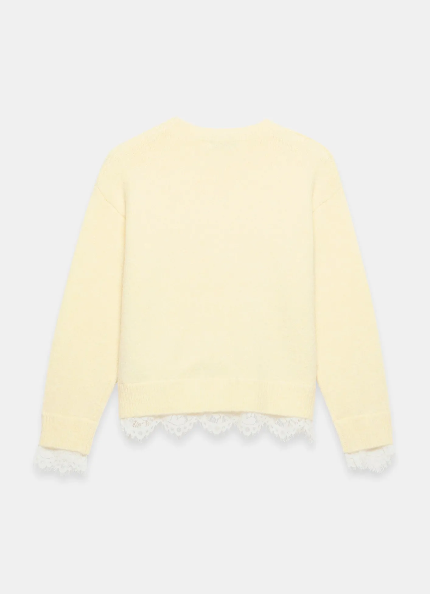 Sale Butter Lace Hem Jumper Jumpers|Jumpers & Cardigans