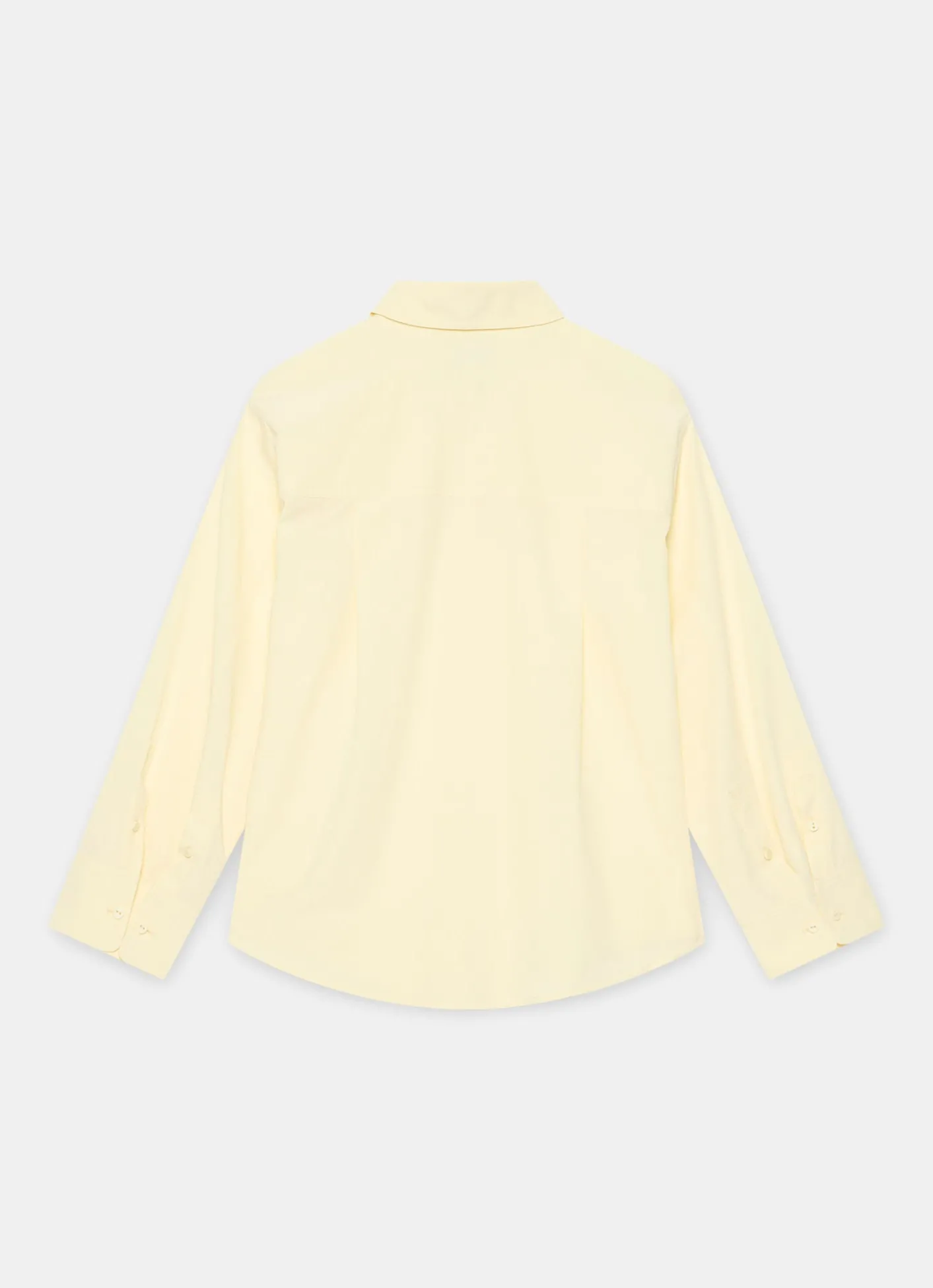 Discount Butter Oversized Long Sleeve Shirt Shirts & Blouses