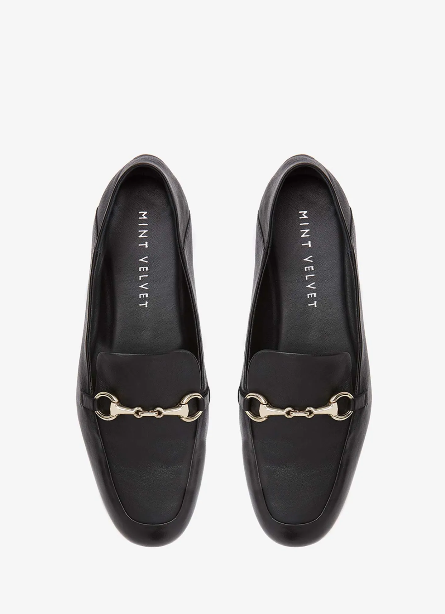 Clearance Camille Leather Loafers Flat Shoes