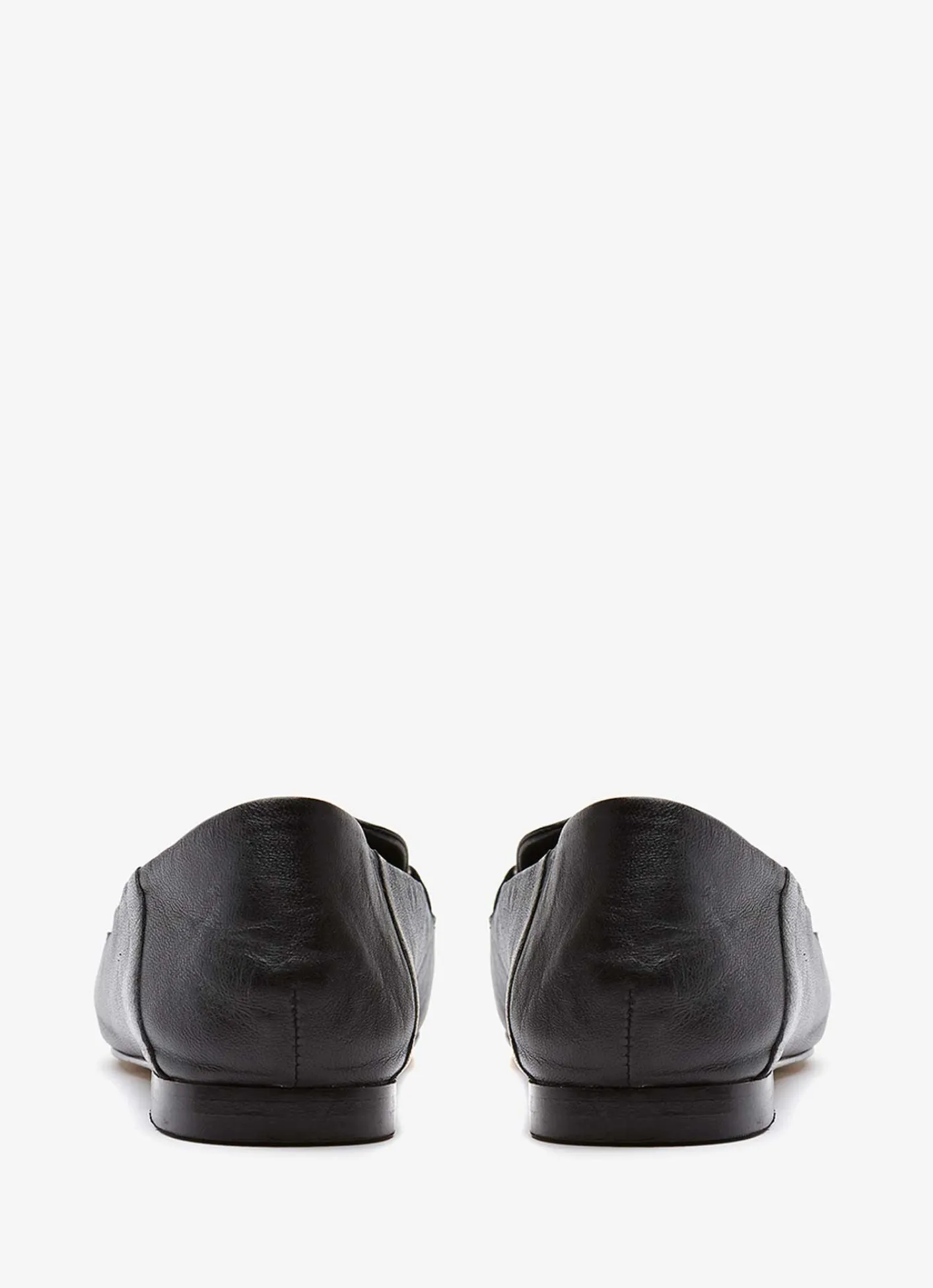 Clearance Camille Leather Loafers Flat Shoes
