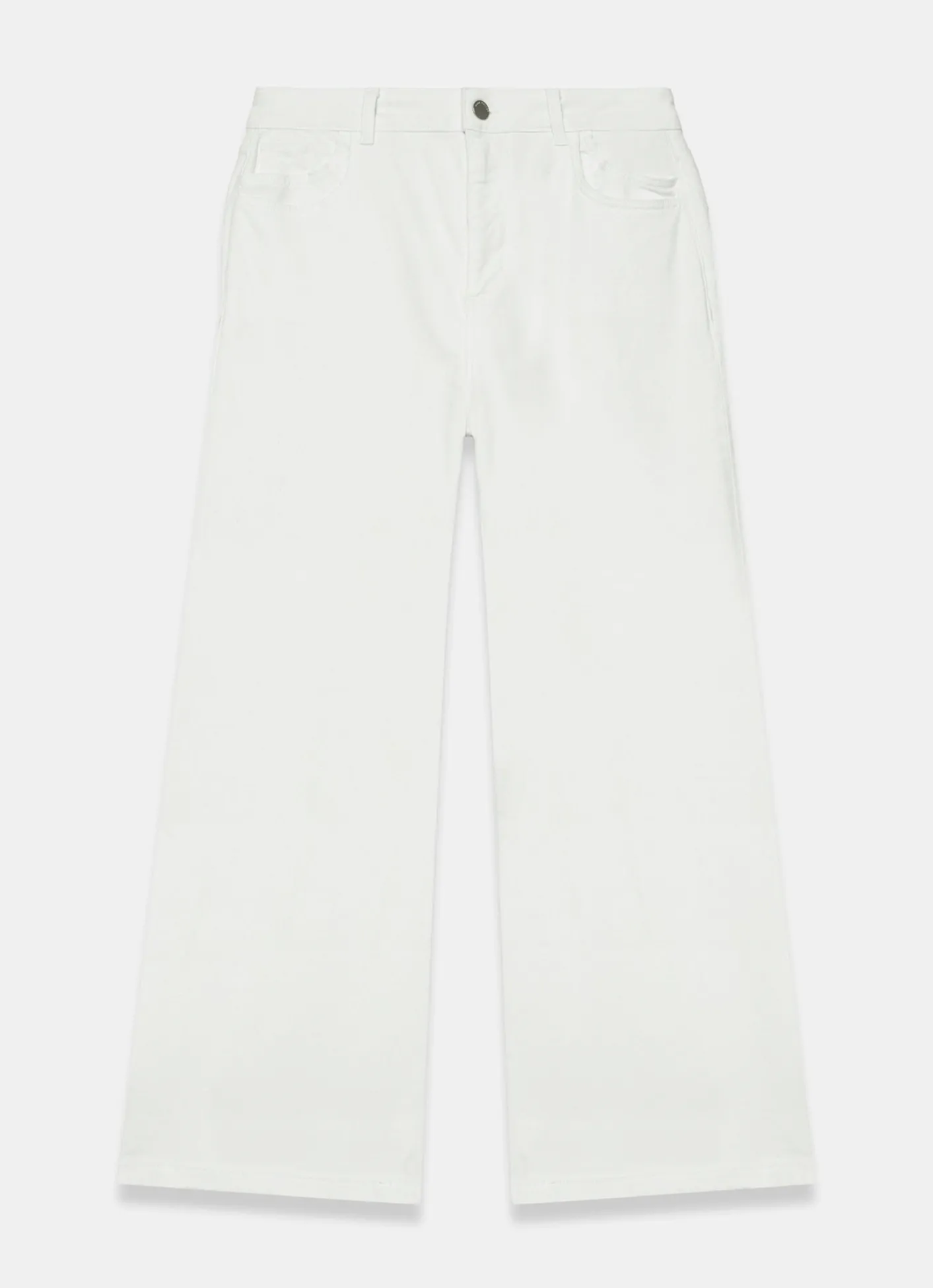 New Cream Ankle Wide Leg Jeans Jeans|Wide Leg Jeans