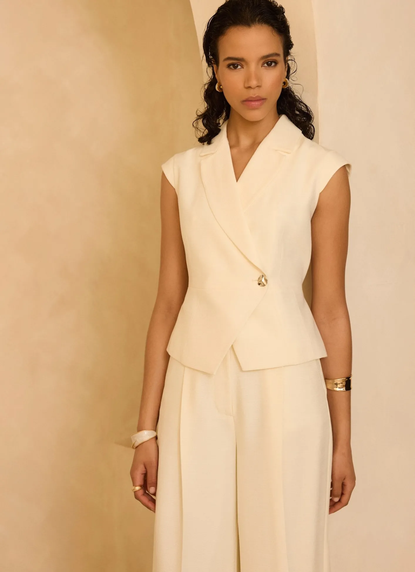 Hot Asymmetric Tailored Waistcoat Mv Limited|Waistcoats