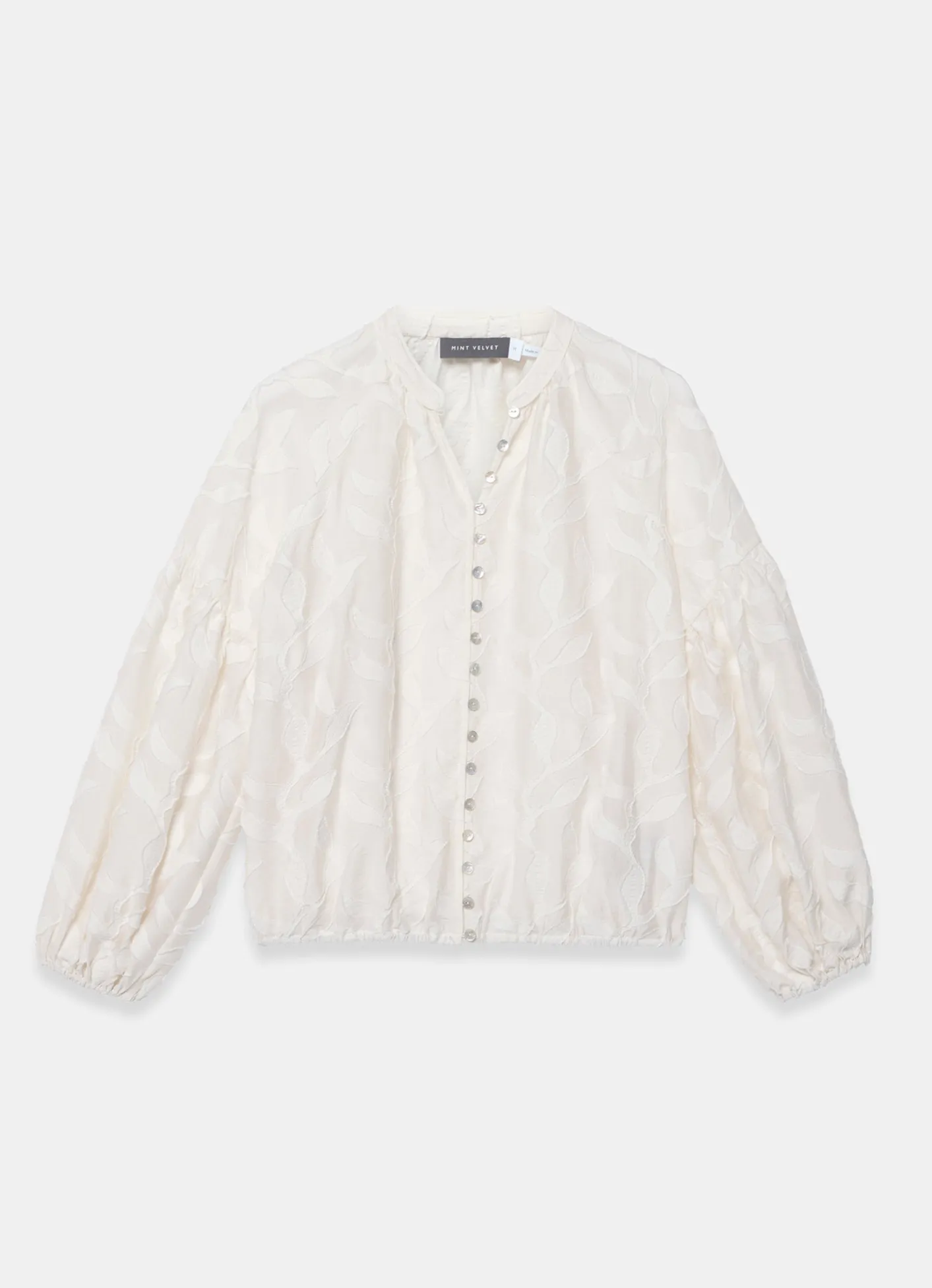 Best Floral Jacquard Blouse Shirts & Blouses