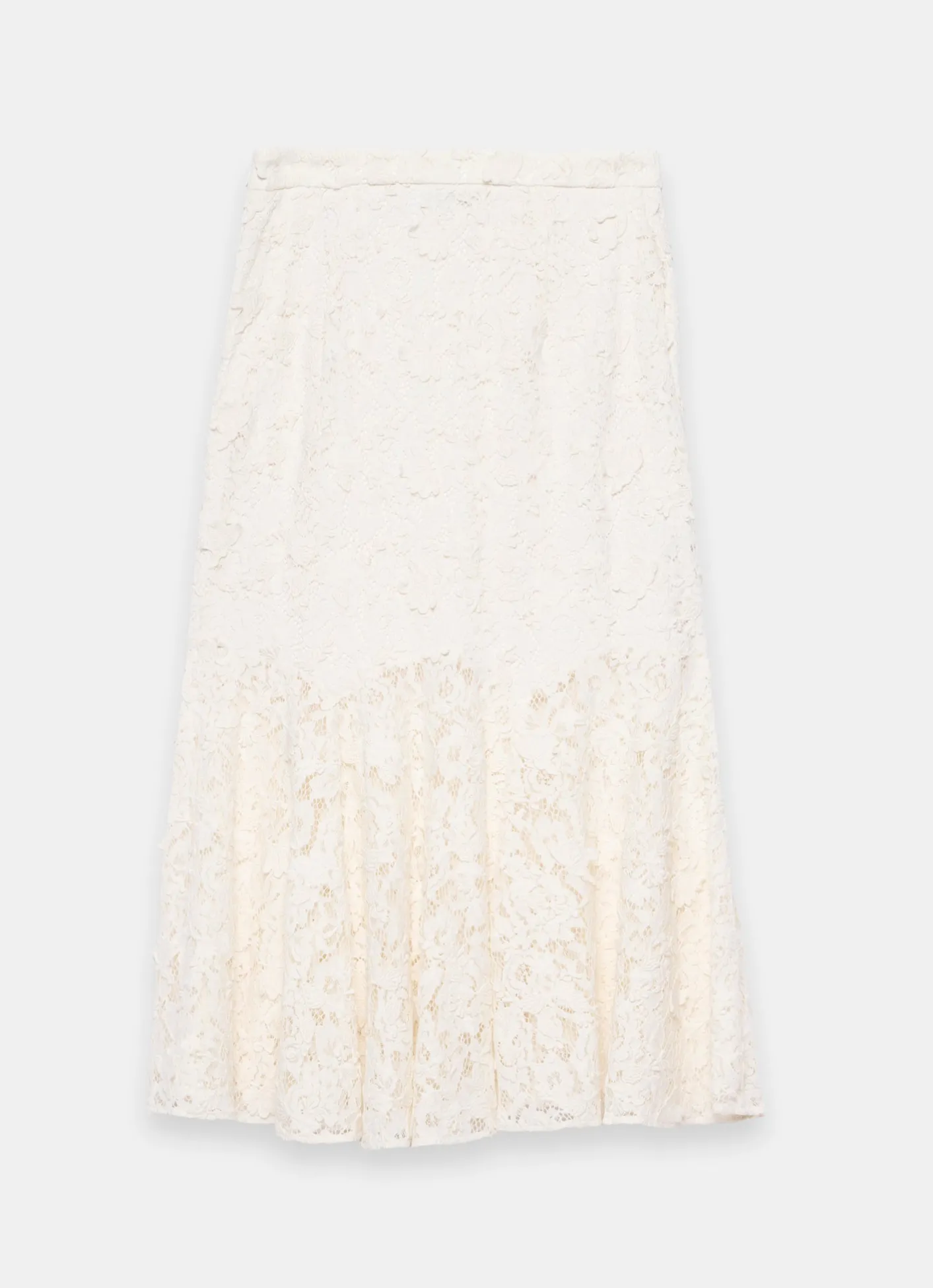 Hot Cream Lace Maxi Skirt Maxi Skirts|Skirts
