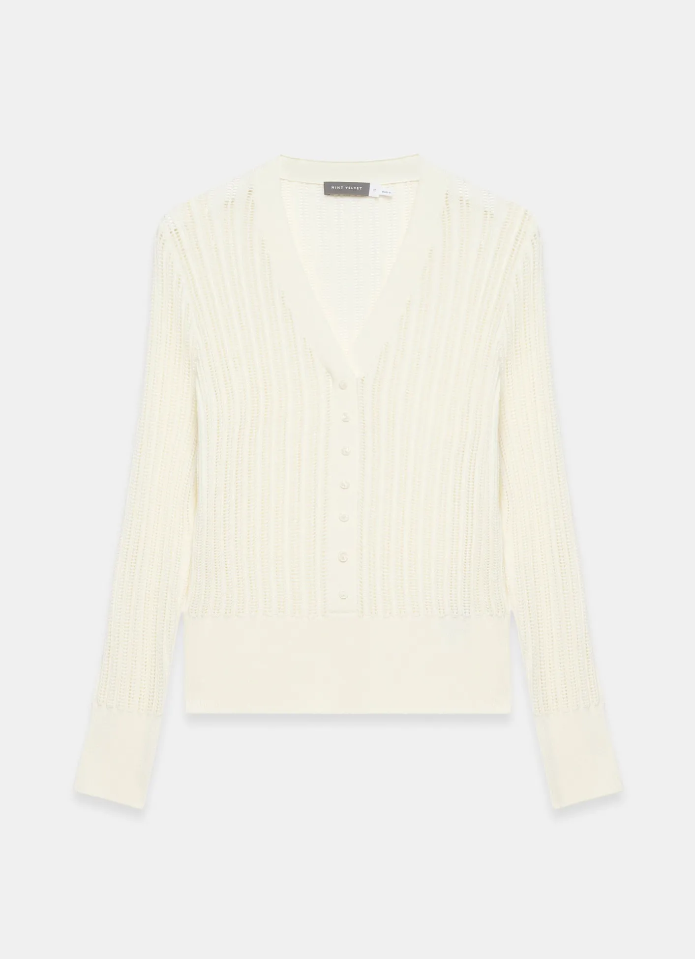 Online Cream Open Knit Top Jumpers|Jumpers & Cardigans