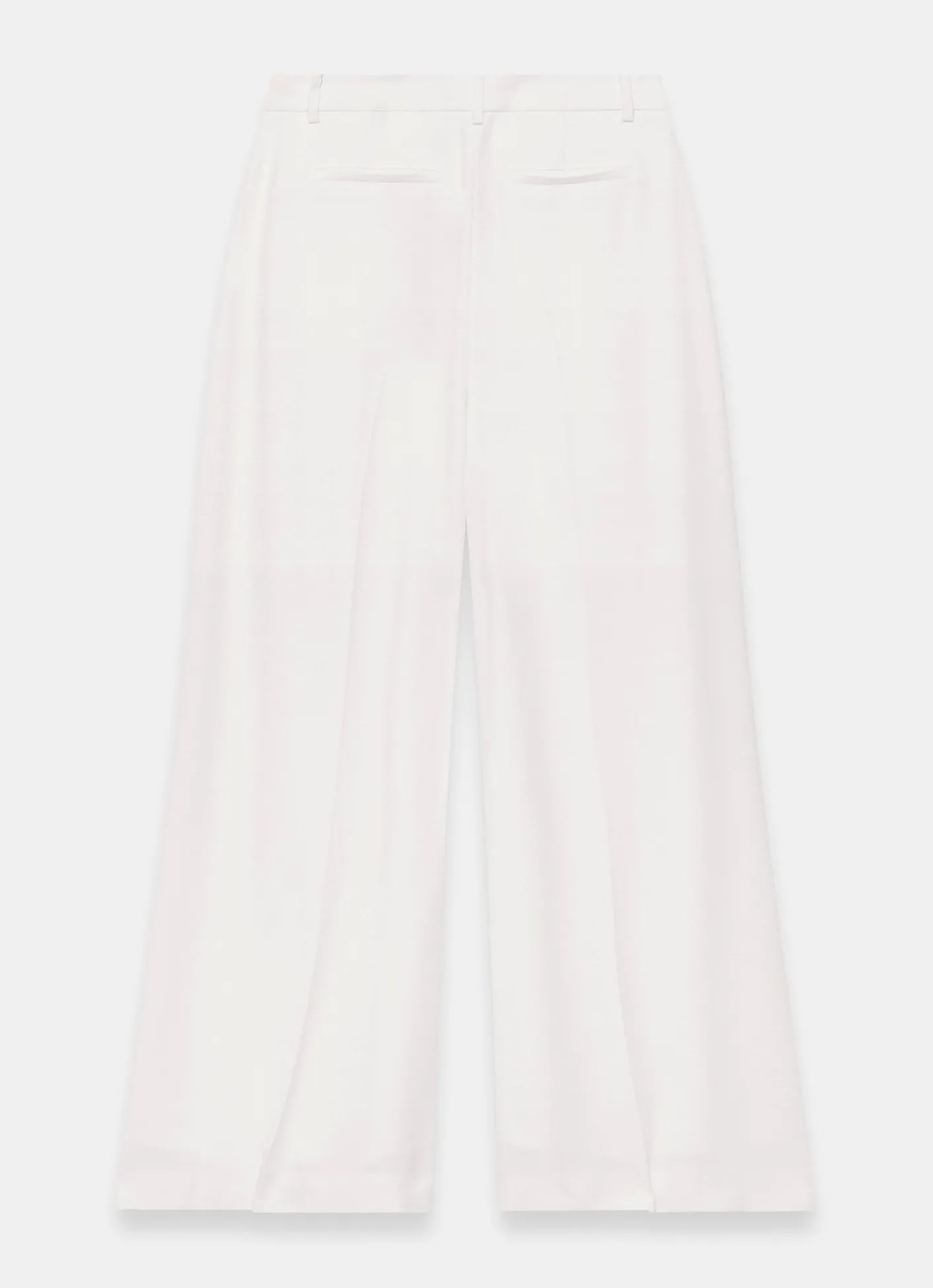 Hot Cream Pleat Detail Trousers Mv Limited|Trousers