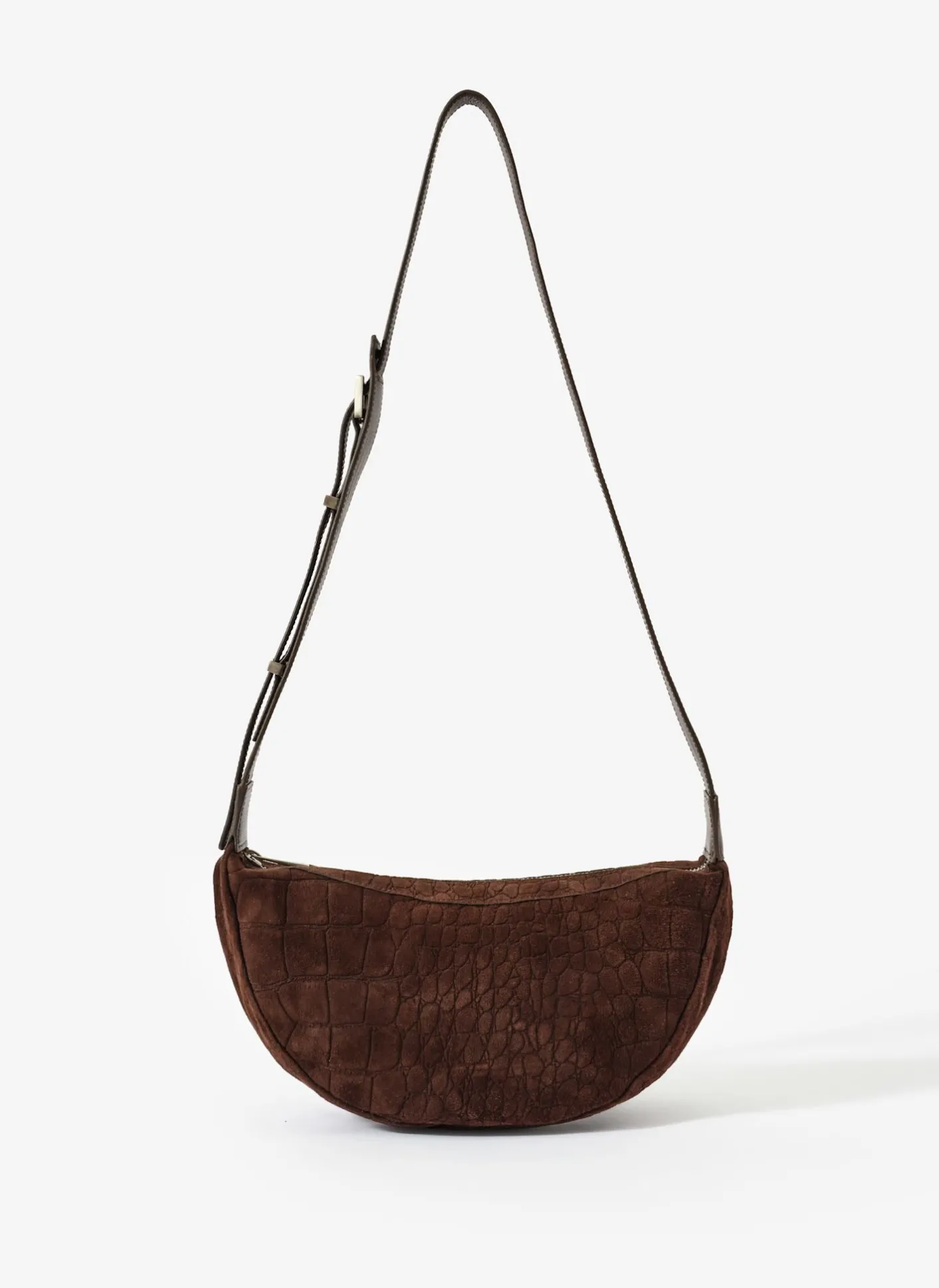 New Dolly Textured Suede Scoop Sling Bag Bags
