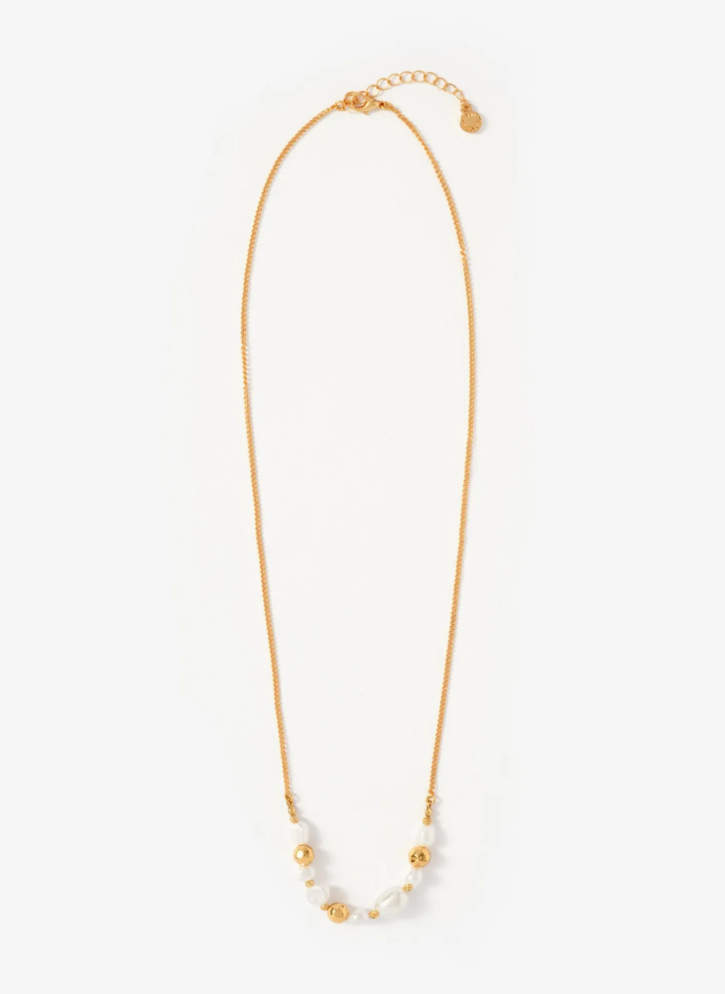 New Tone Pearl Long Necklace Jewellery|Jewelry
