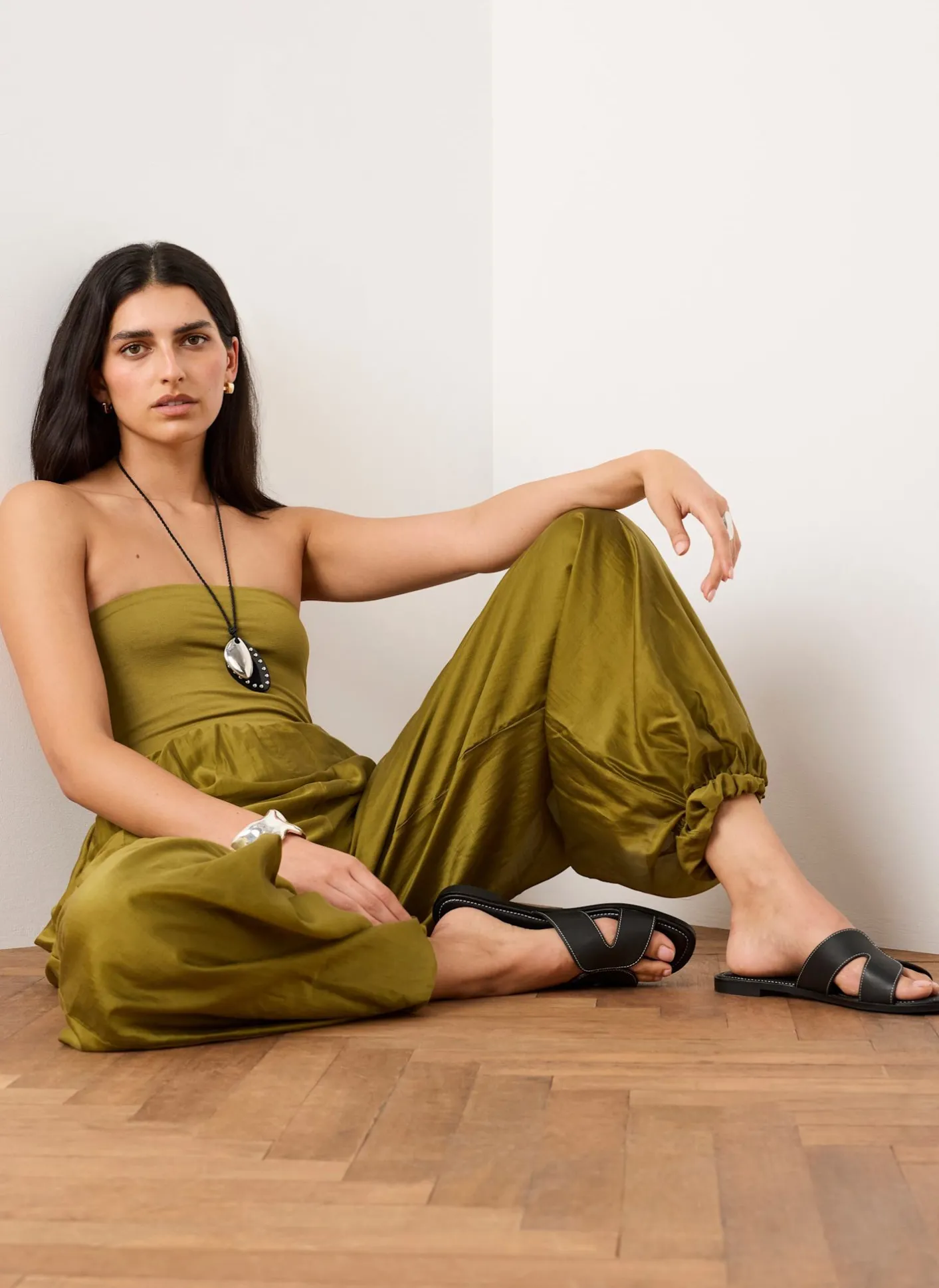 Sale Bandeau Balloon Jumpsuit Summer Dresses|Jumpsuits