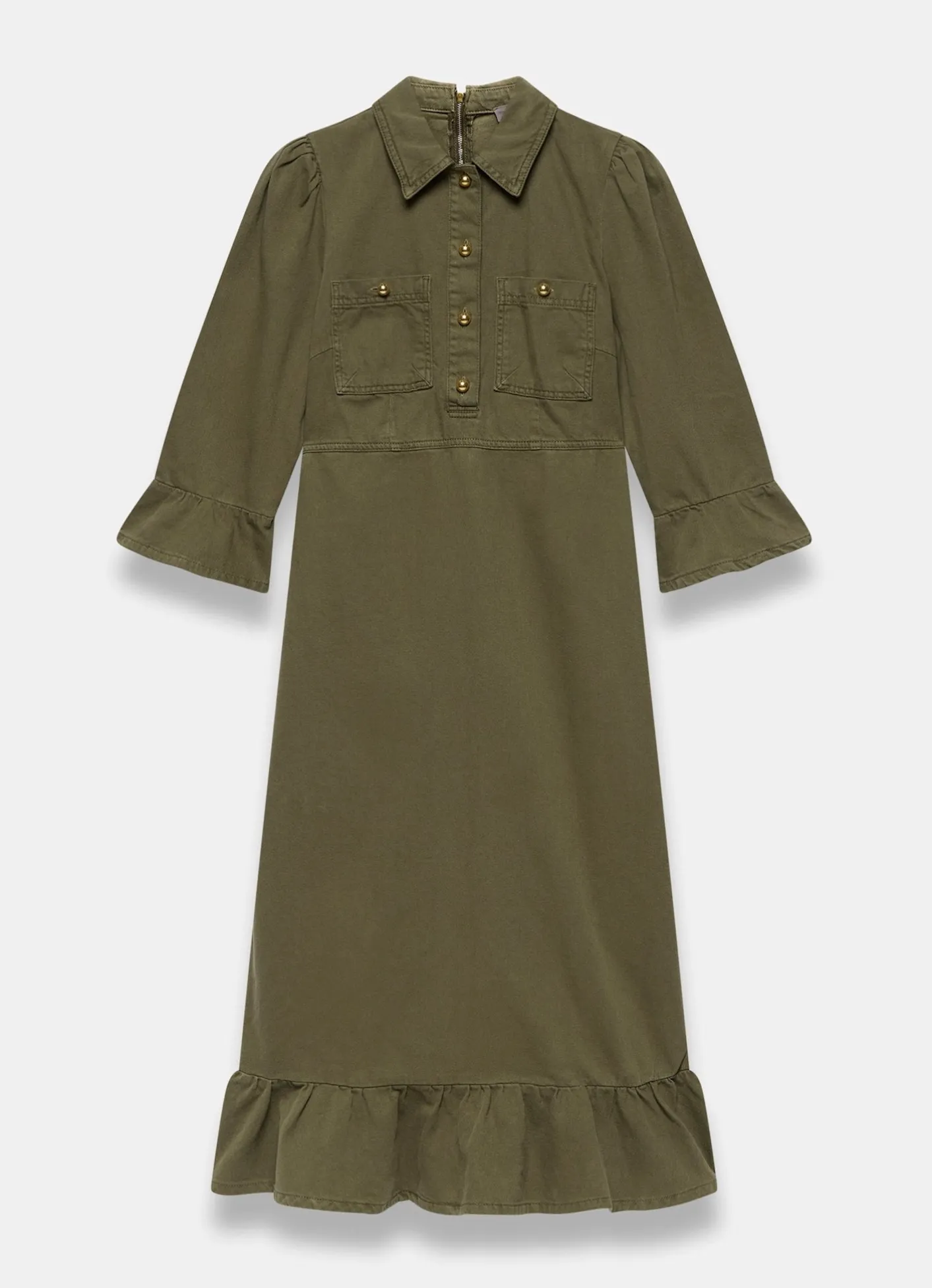 Best Denim Midi Shirt Dress Midi Dresses|Denim Dresses