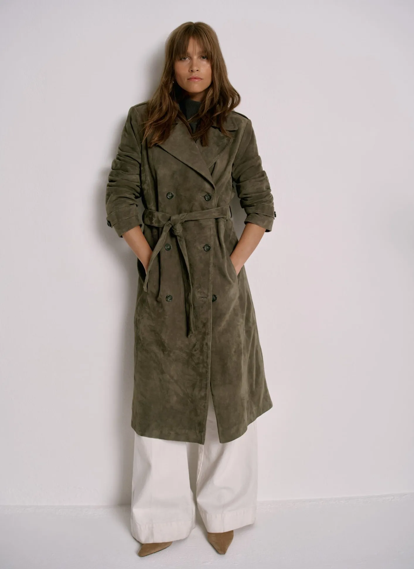 Sale Suede Trench Coat Jackets|Leather & Suede Jackets