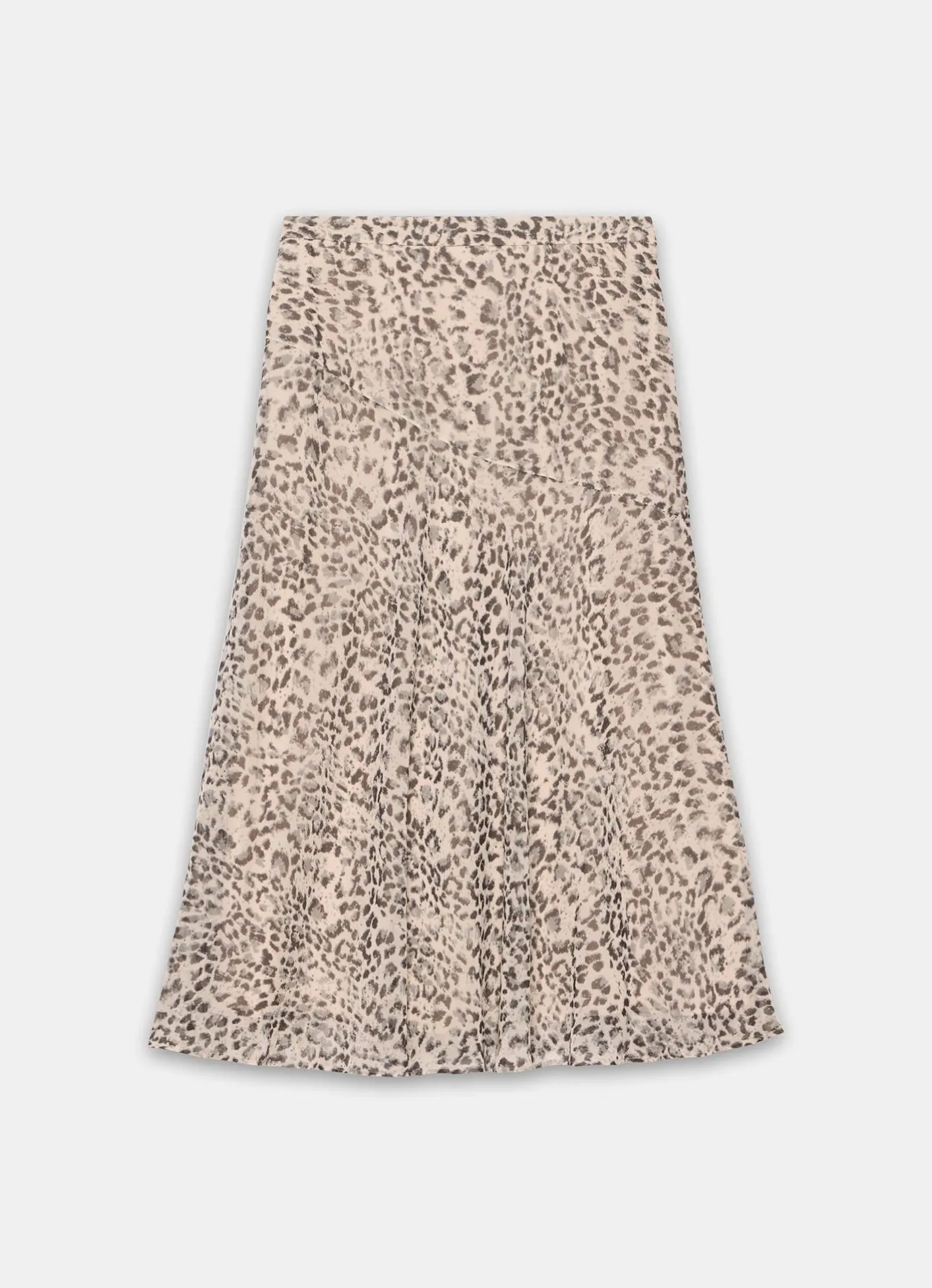 Outlet Leopard Print Midi Skirt Midi Skirts|Skirts