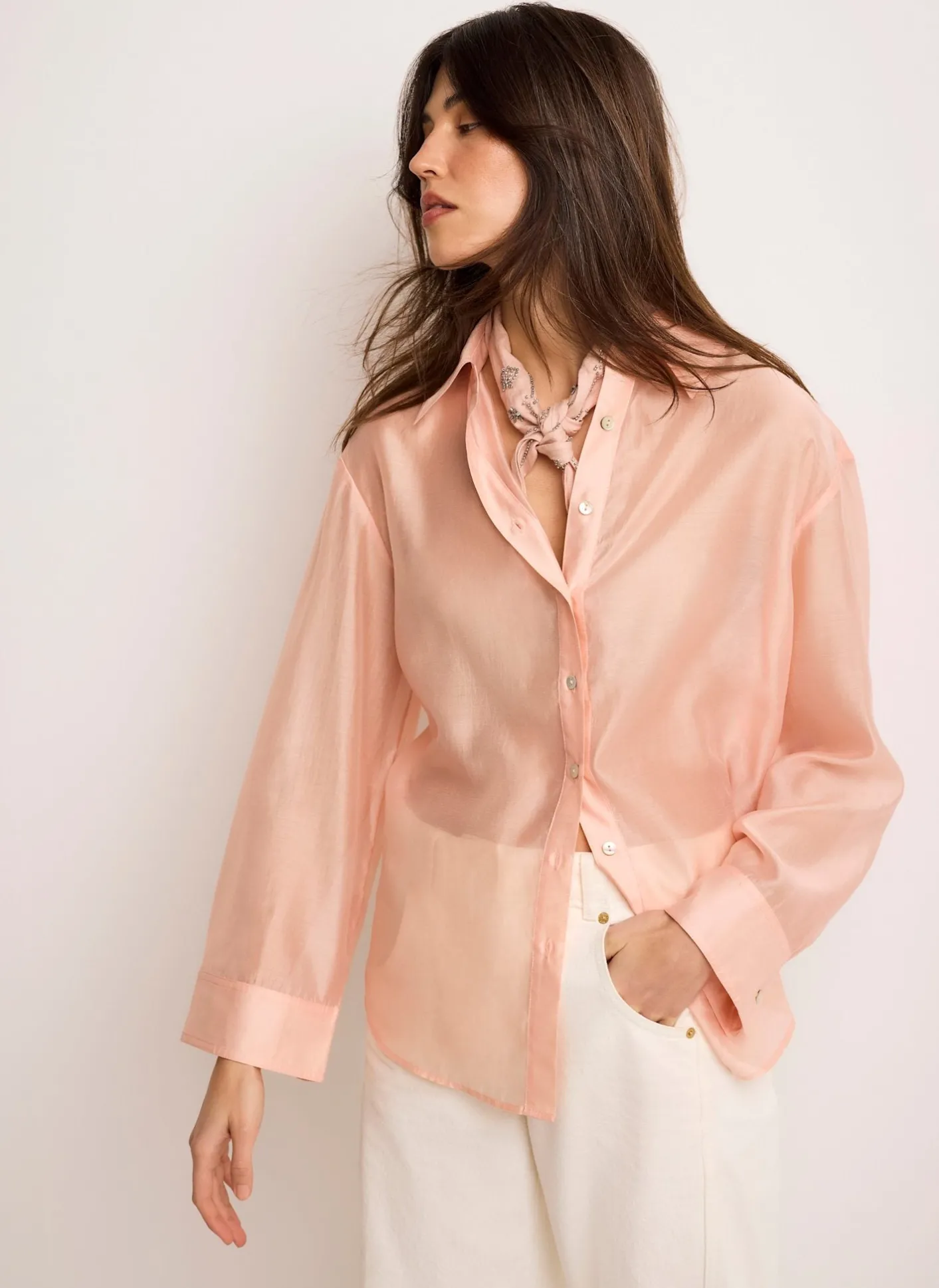 Discount Sheer Shirt Shirts & Blouses