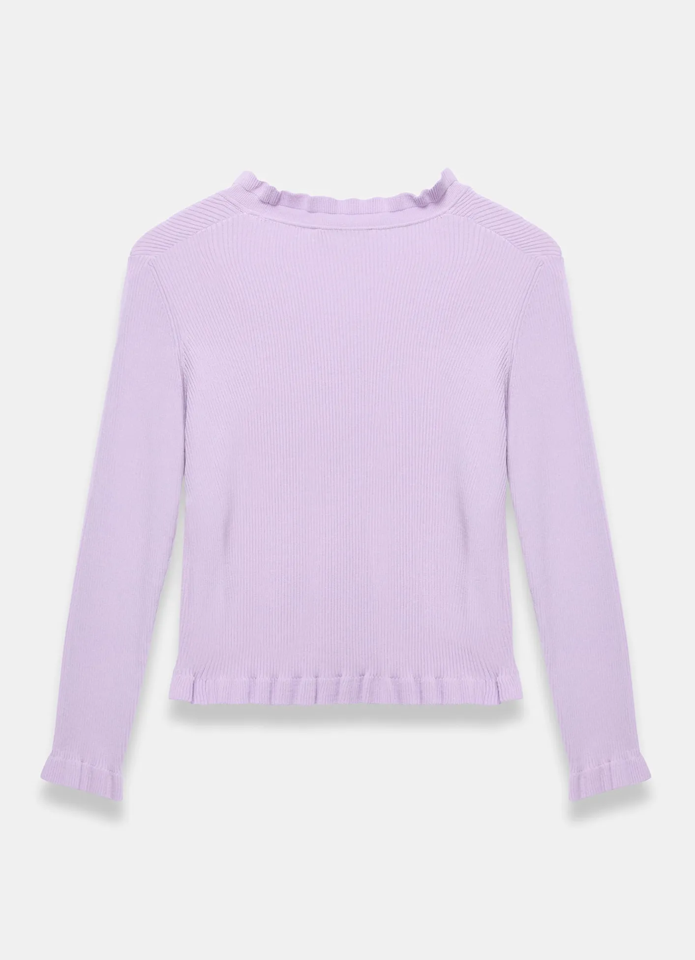 Hot Ruffle Detail Cardigan Cardigans|Jumpers & Cardigans