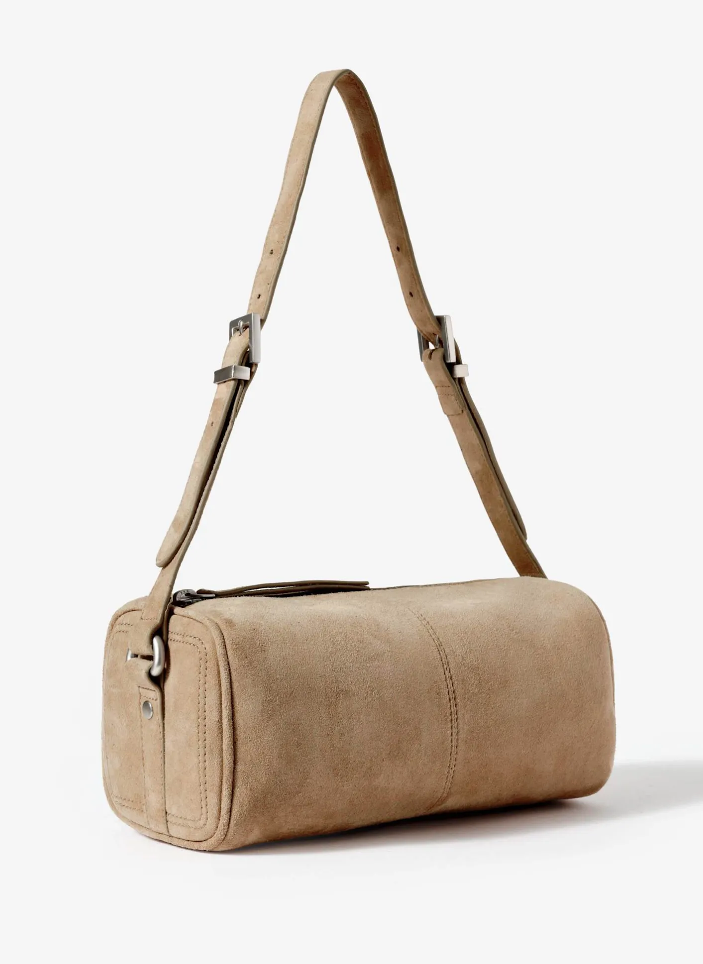 Sale Matilda Tan Suede Shoulder Bag Bags