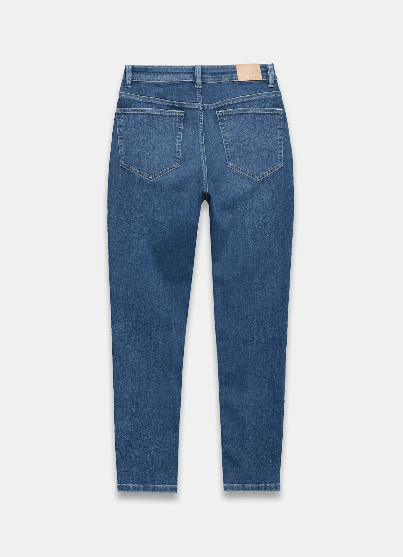 Best Mid Indigo Sculpting Skinny Jeans Jeans|Skinny Jeans