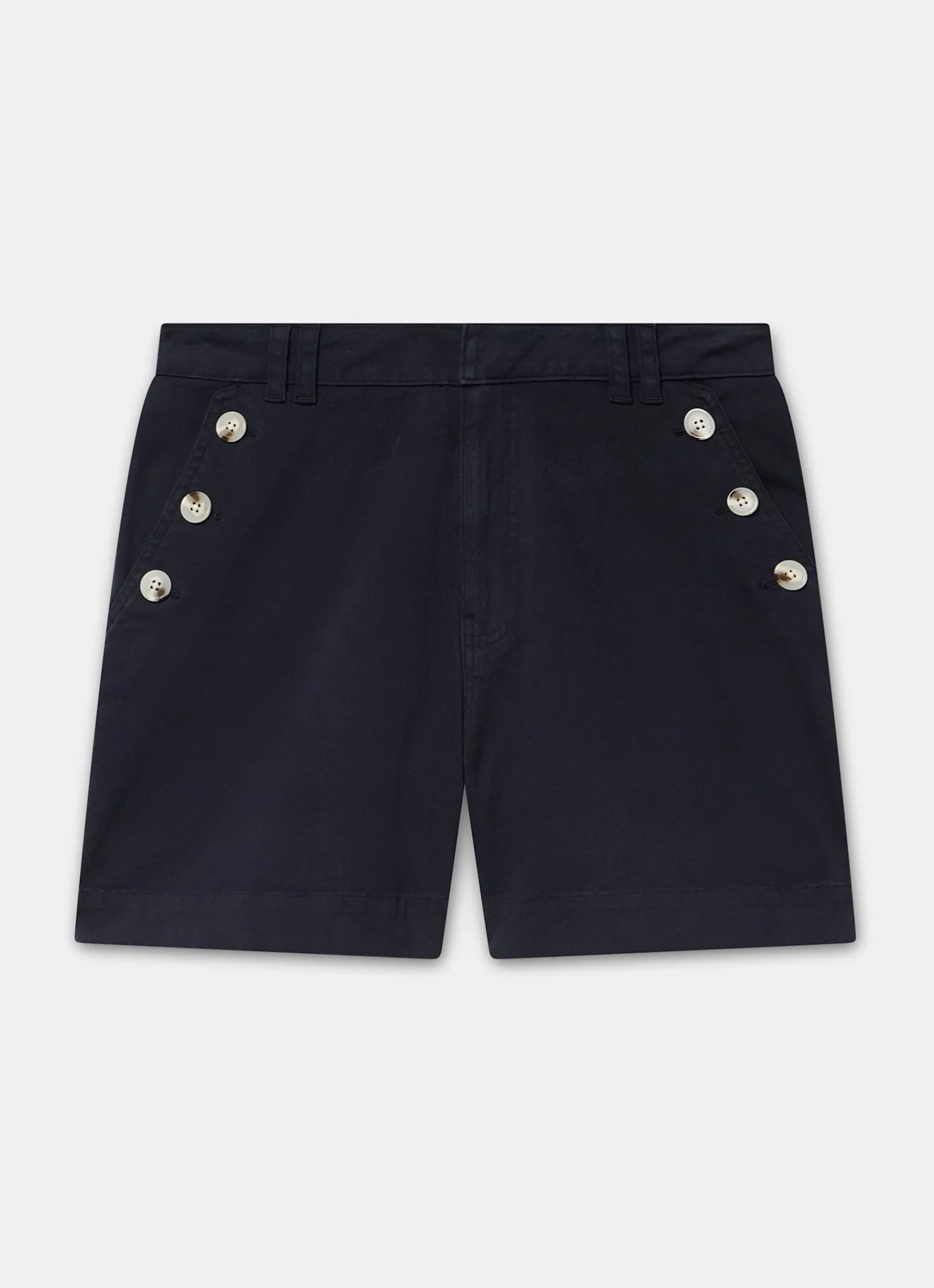 Best Button Front Chino Shorts Shorts|Trousers