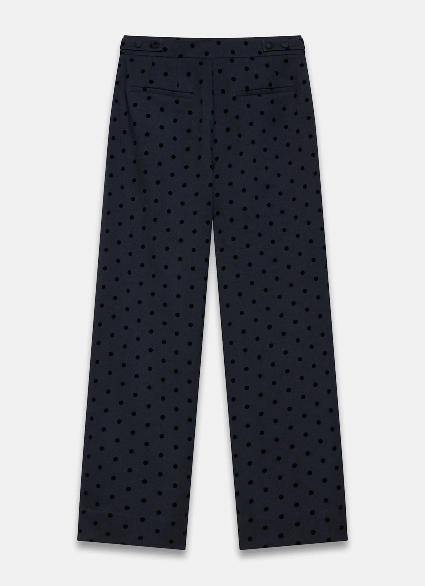 New Polka Dot Wide Leg Trousers Mv Limited|Wide Leg Trousers