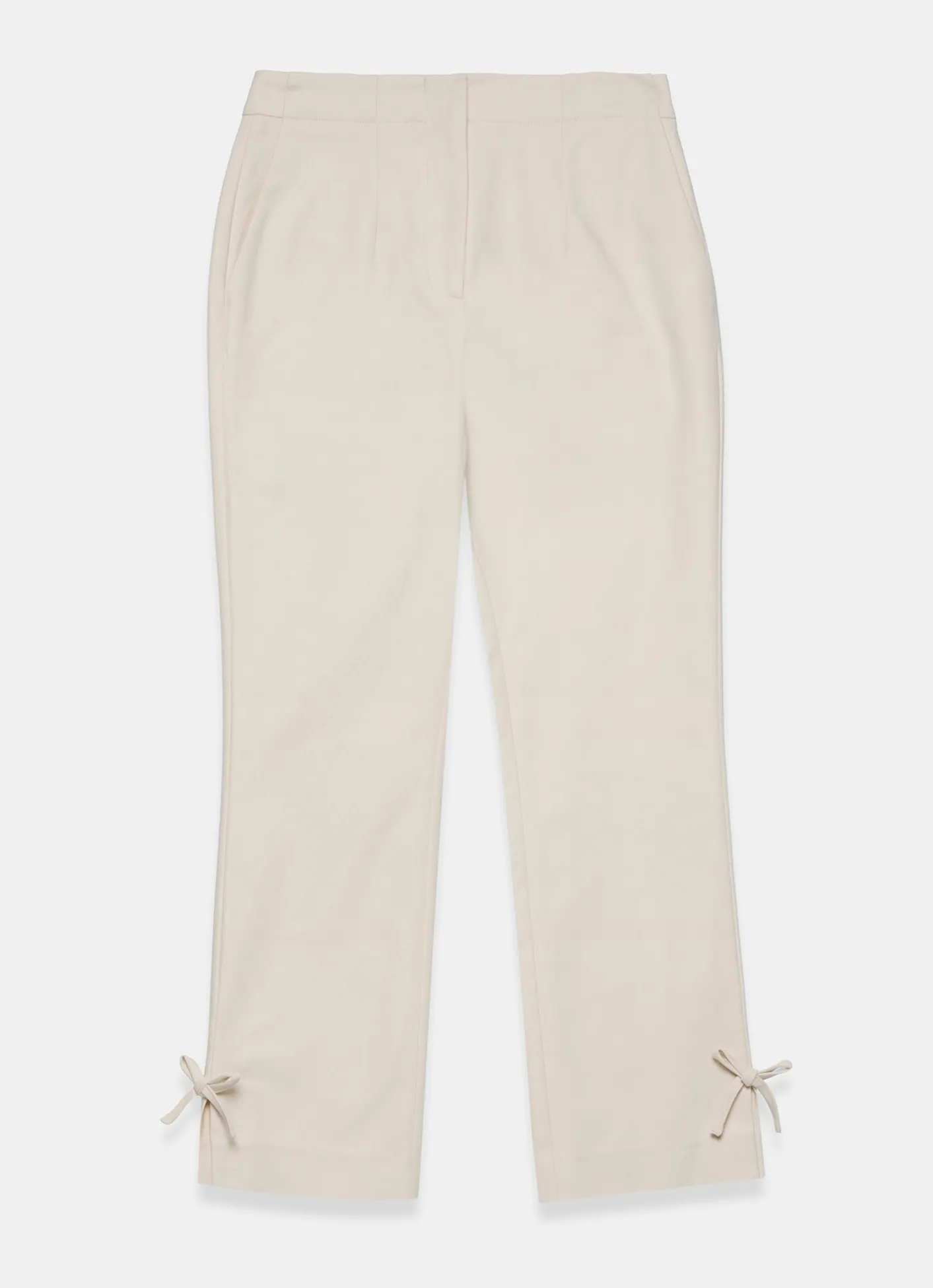 Hot Cotton Blend Capri Trousers Trousers