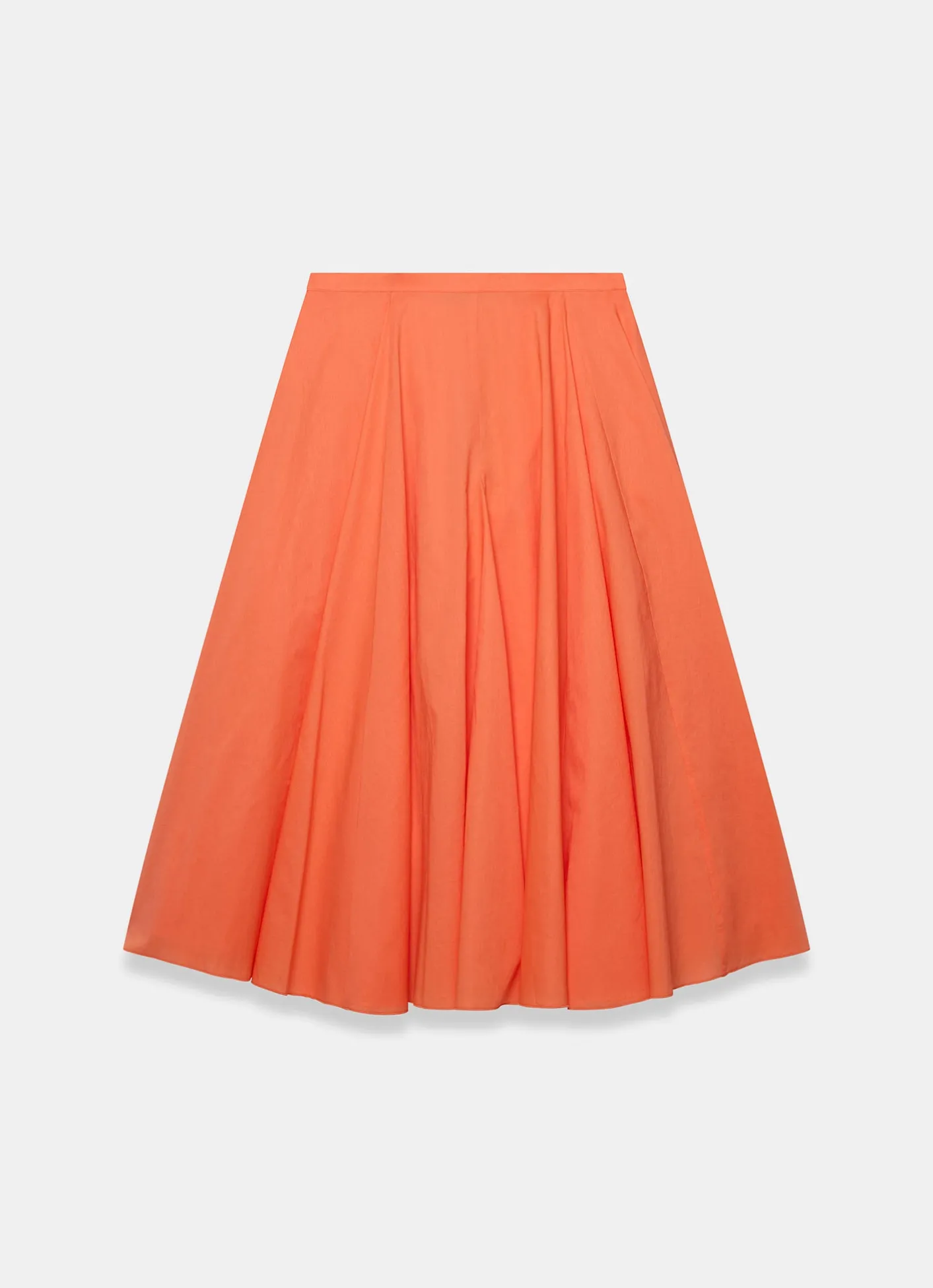 Cotton Full Midi Skirt Midi Skirts|Skirts