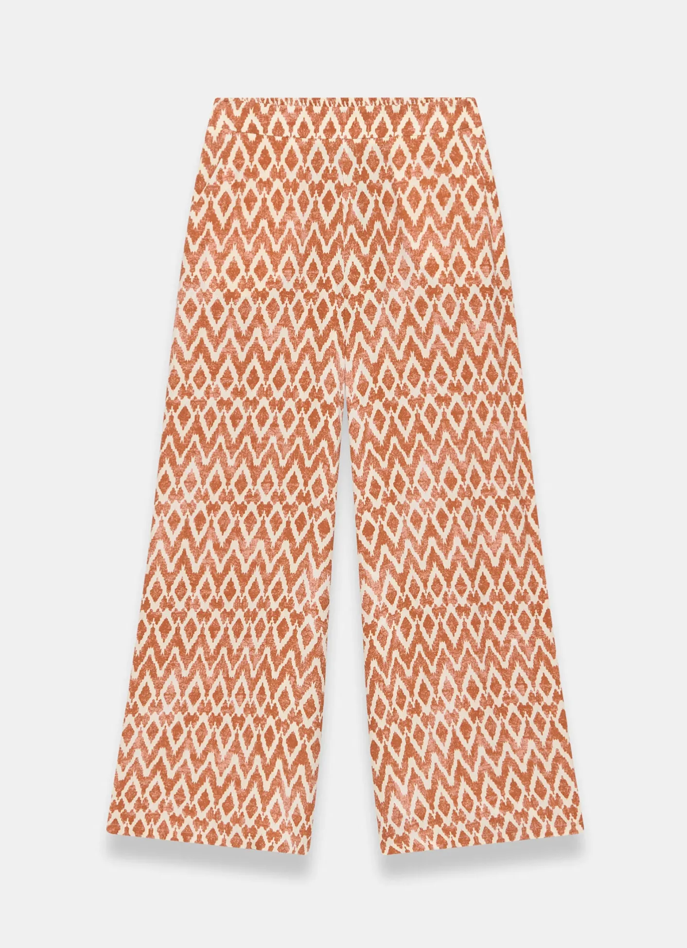 Discount Geo Print Wide Leg Trousers Wide Leg Trousers|Trousers