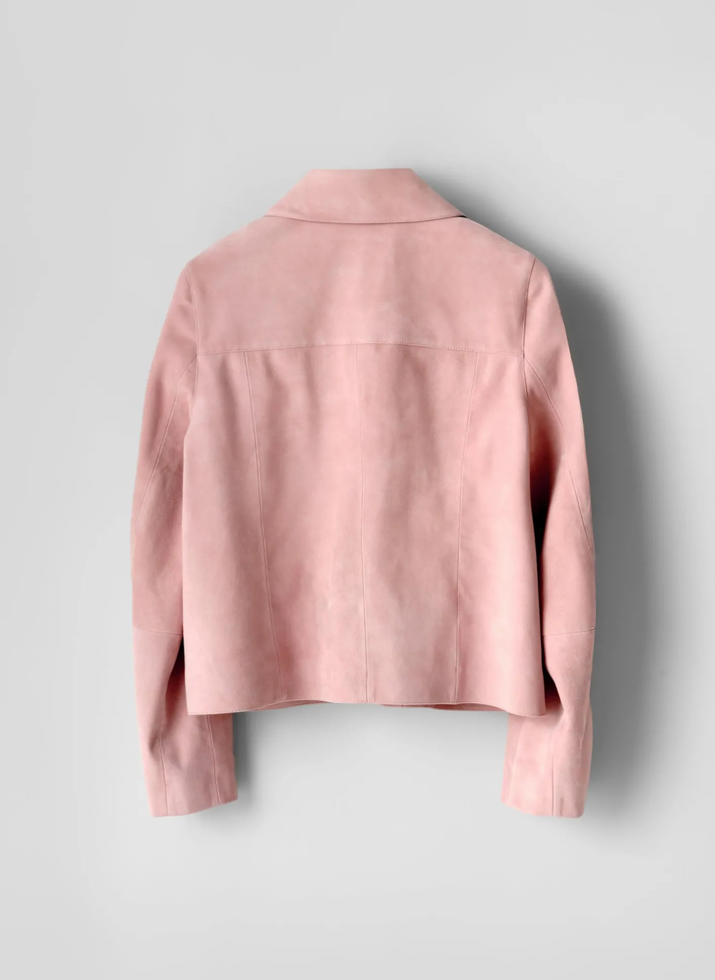 Outlet Pink Suede Jacket Jackets|Leather & Suede Jackets