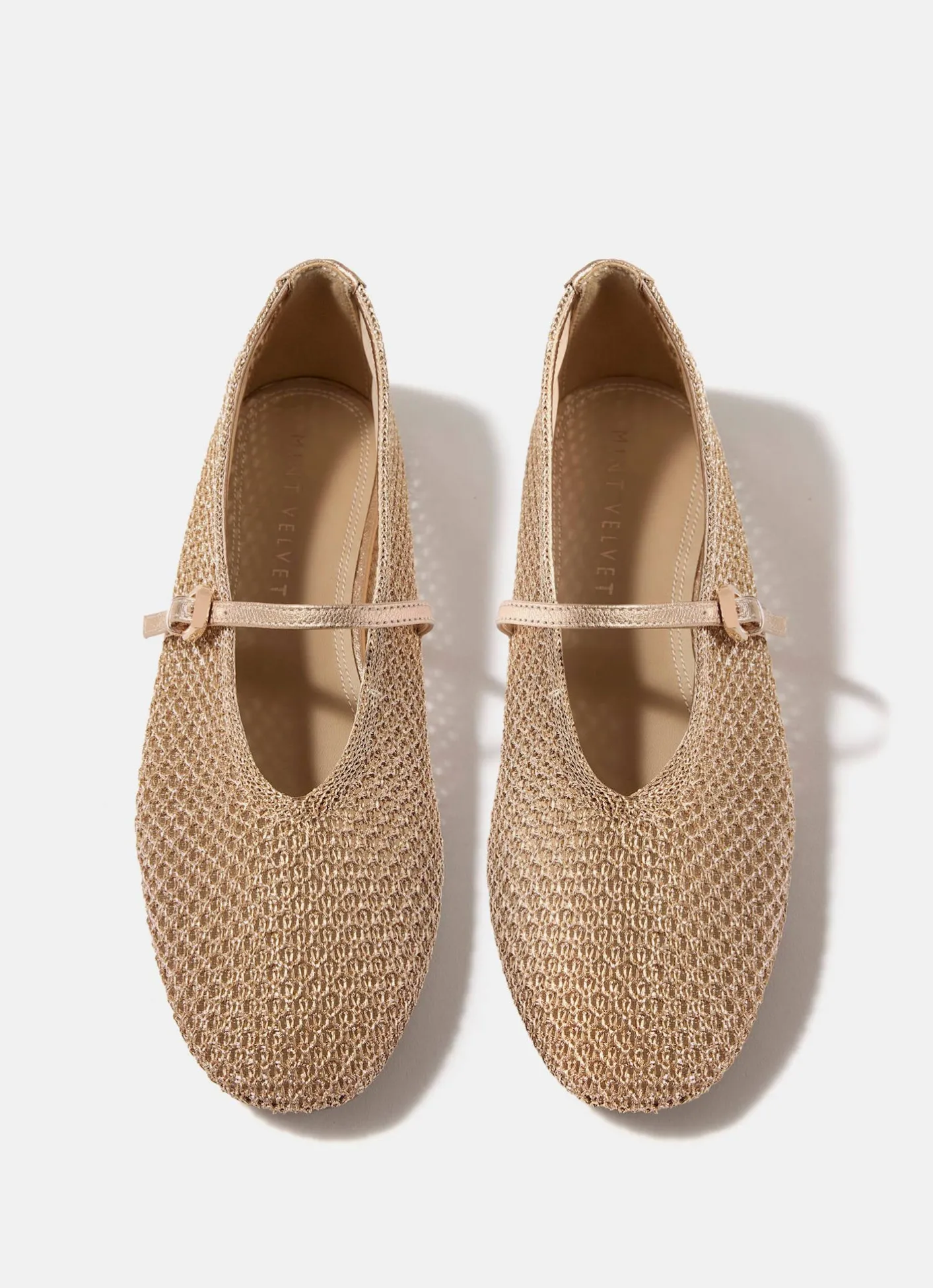 Outlet Rosie Woven Pumps Flat Shoes