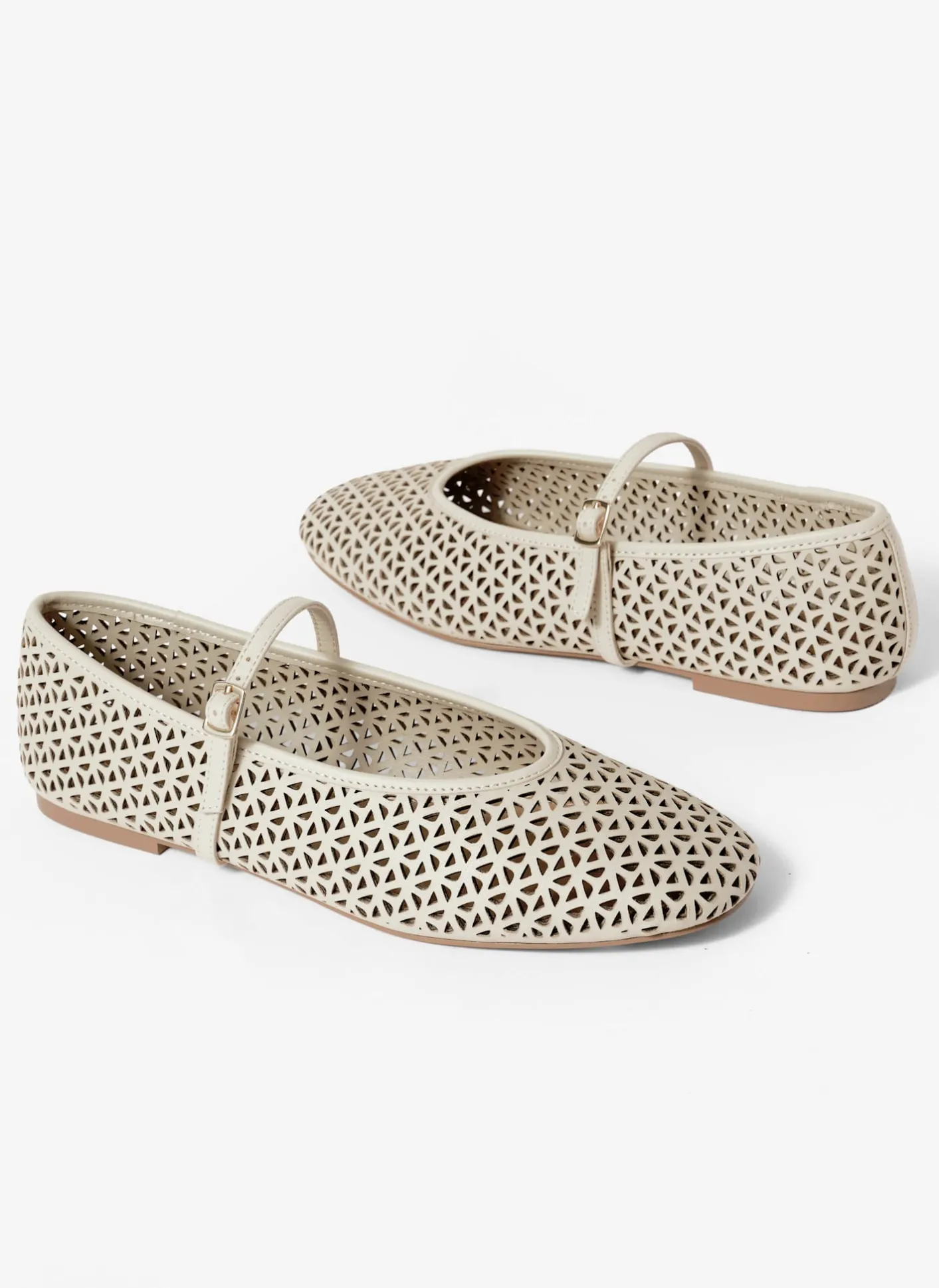 Discount Tabi Leather Ballet Flats Flat Shoes