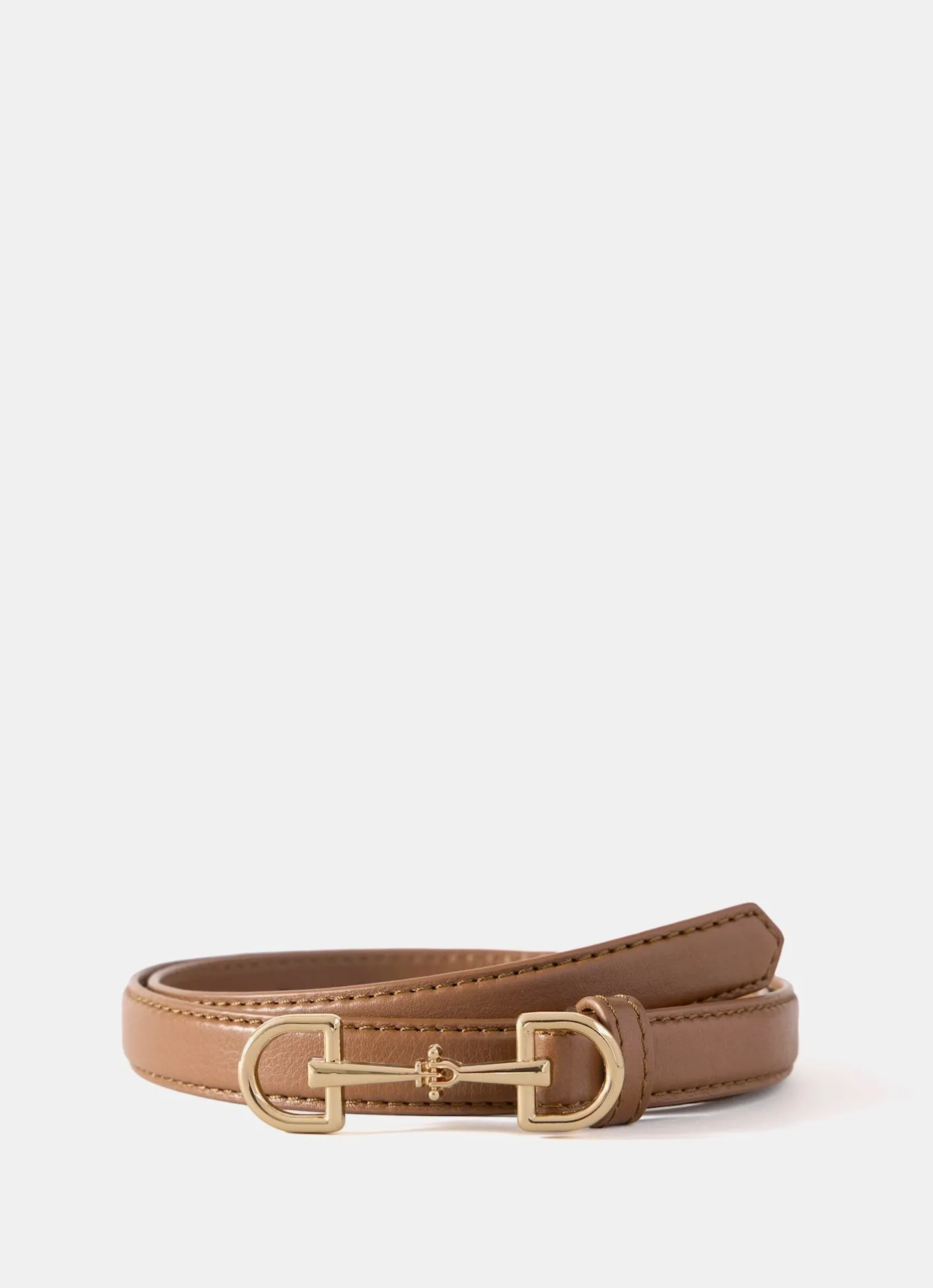 Discount Leather Snaffle Detail Belt Belts
