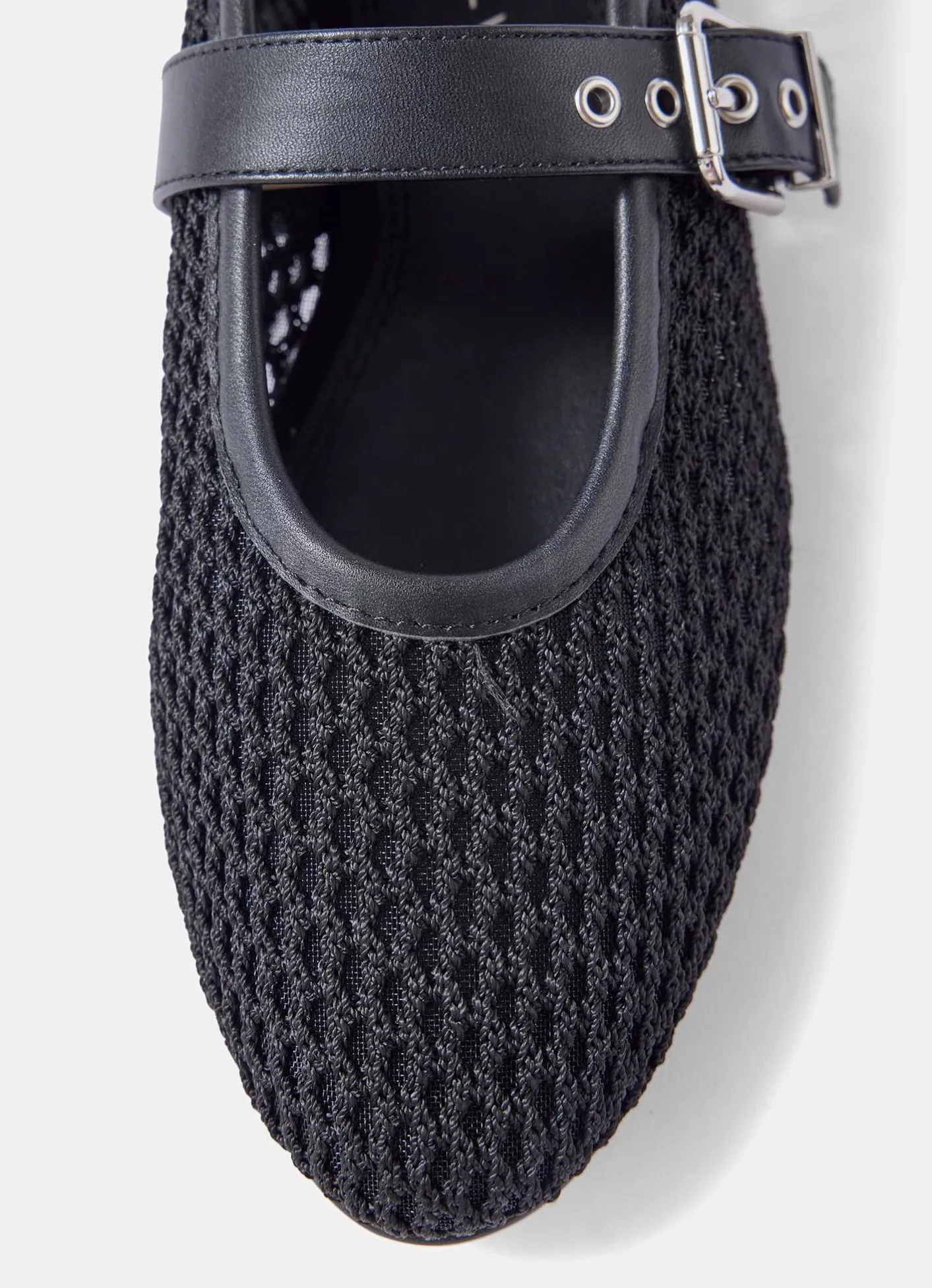 Discount Trixie Mesh Ballet Flat Pumps Flat Shoes