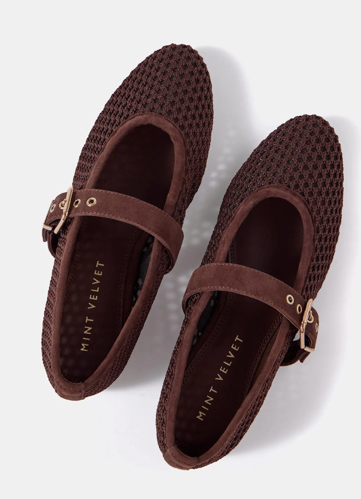 Outlet Trixie Mesh Ballet Flat Pumps Flat Shoes