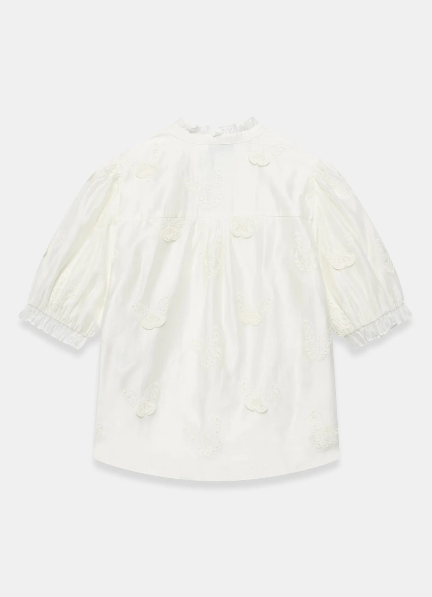 Butterfly Detail Blouse Shirts & Blouses|All Tops