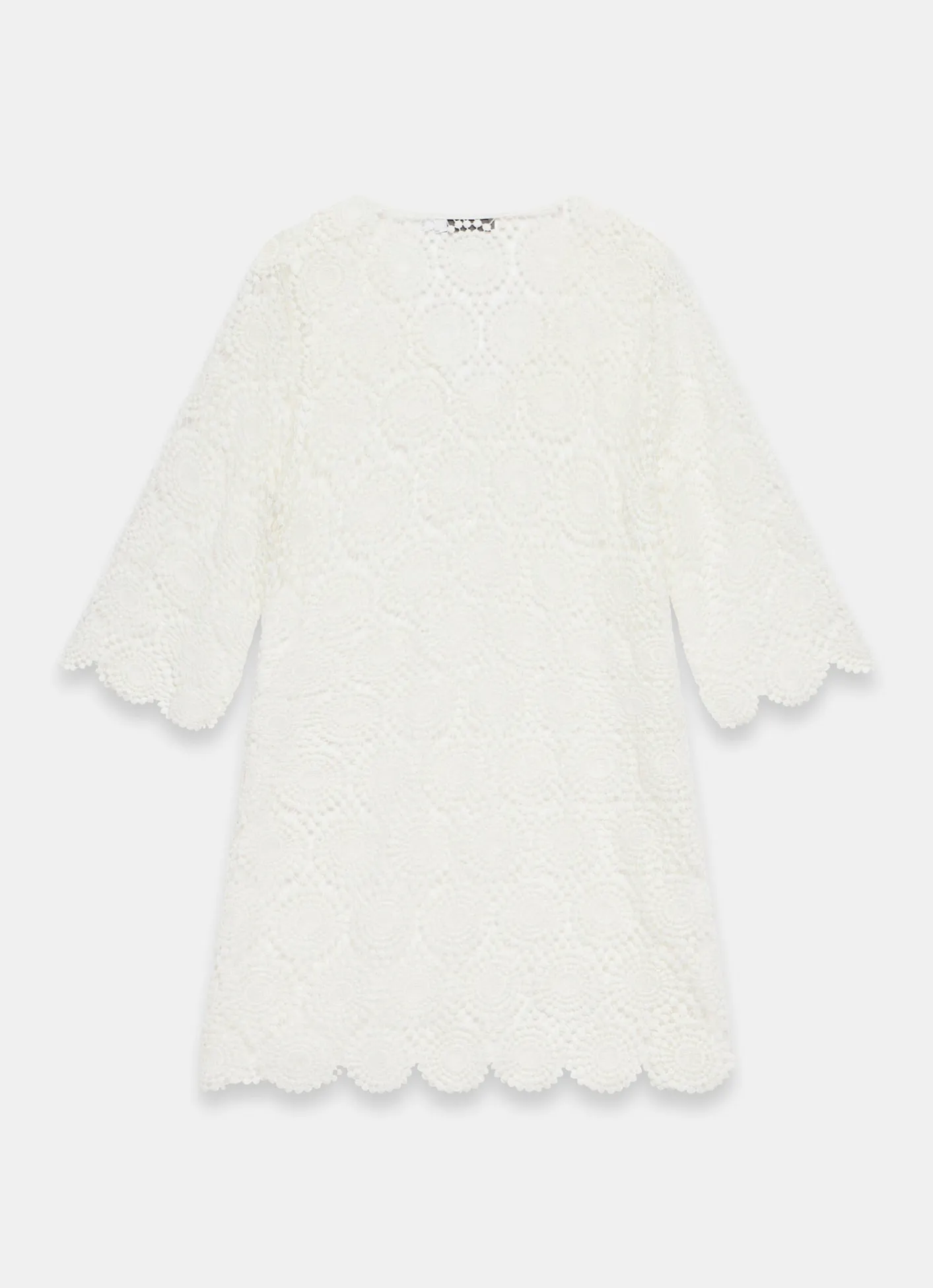 Best White Crochet Beach Mini Dress Summer Dresses|Mini Dresses