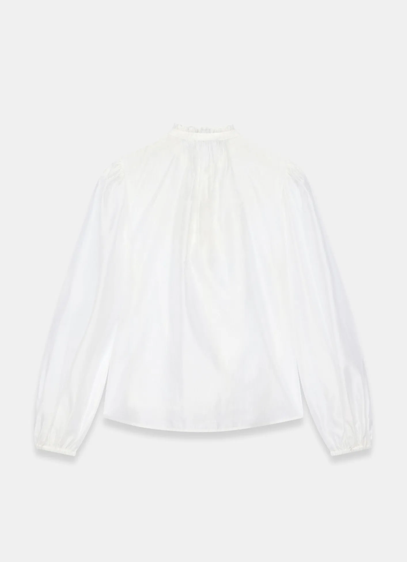 Clearance White Floral Cutwork Detail Blouse Shirts & Blouses|All Tops