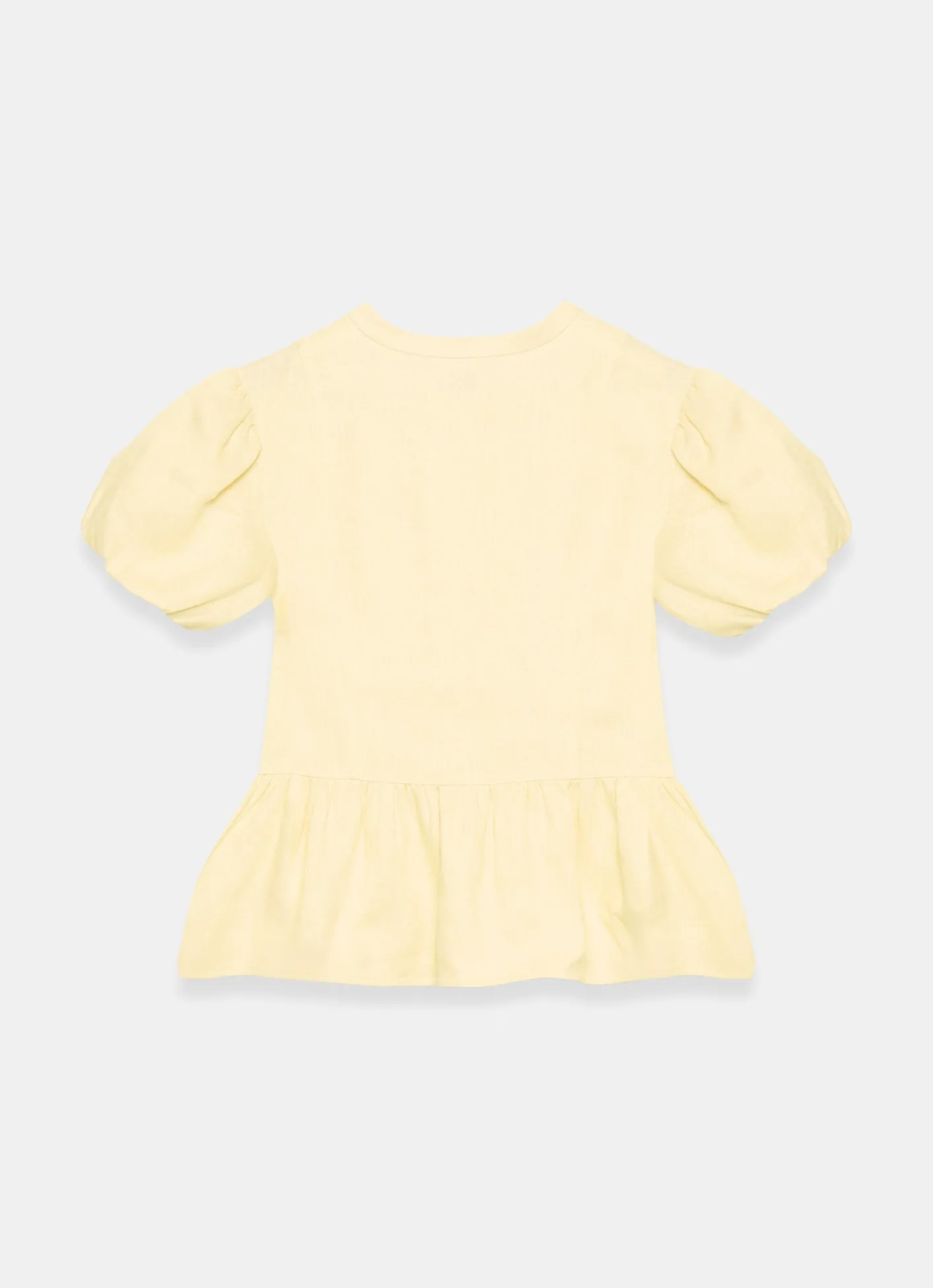 Hot Linen Peplum Top All Tops|Tops